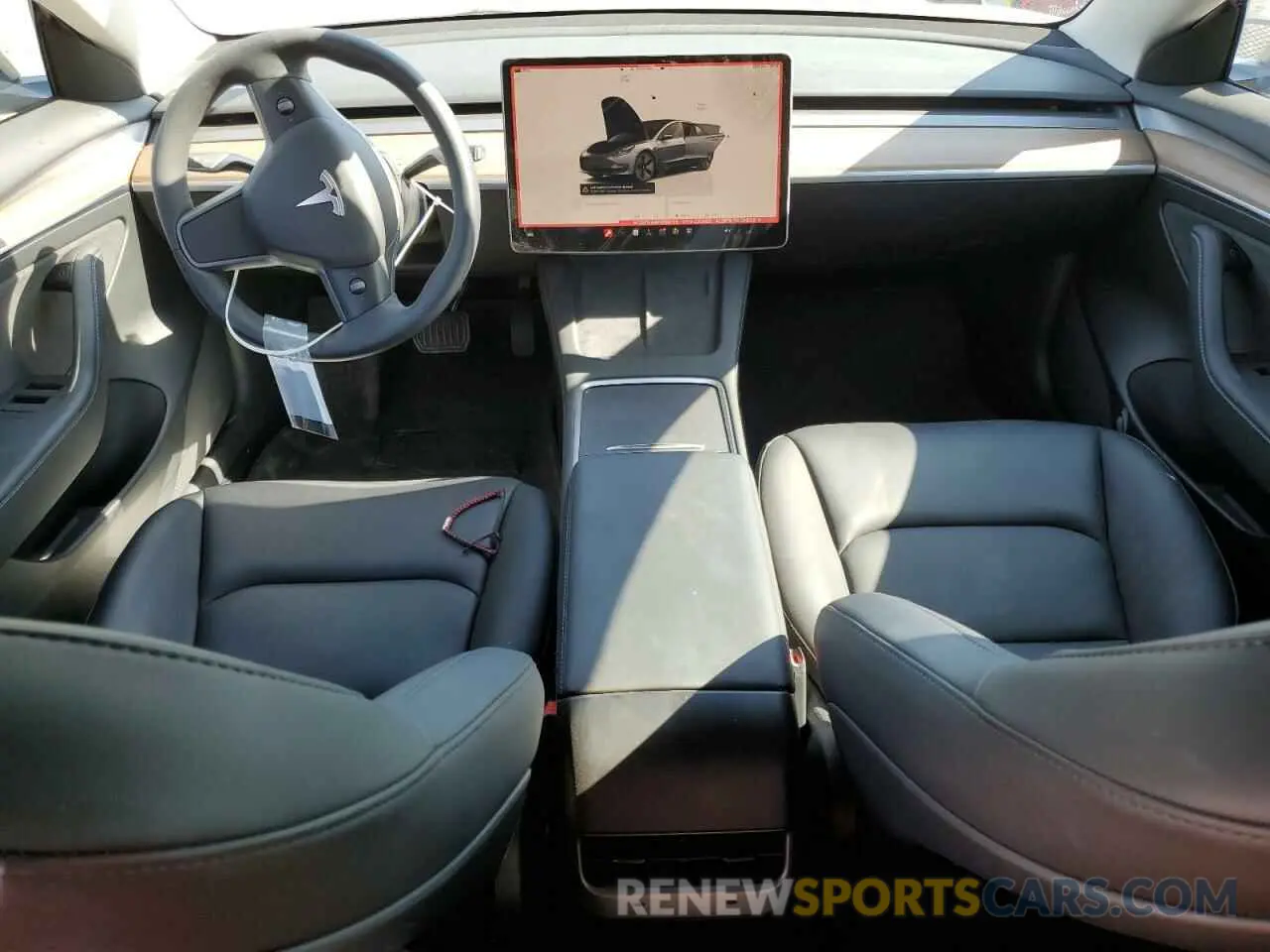 8 fotografías del automóvil dañado 5YJ3E1EA4PF666778 TESLA MODEL 3 2023