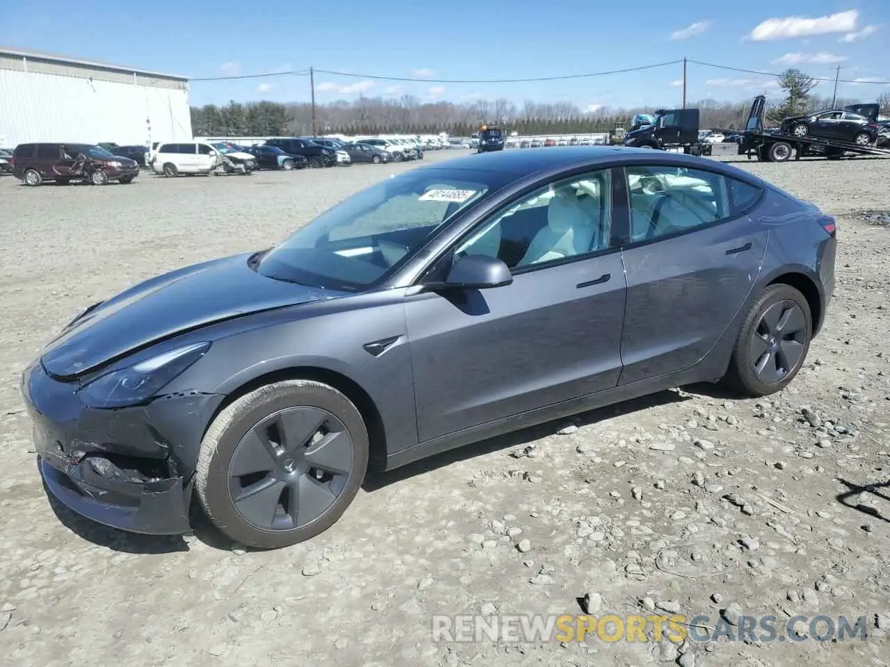1 fotografías del automóvil dañado 5YJ3E1EA4PF670314 TESLA MODEL 3 2023
