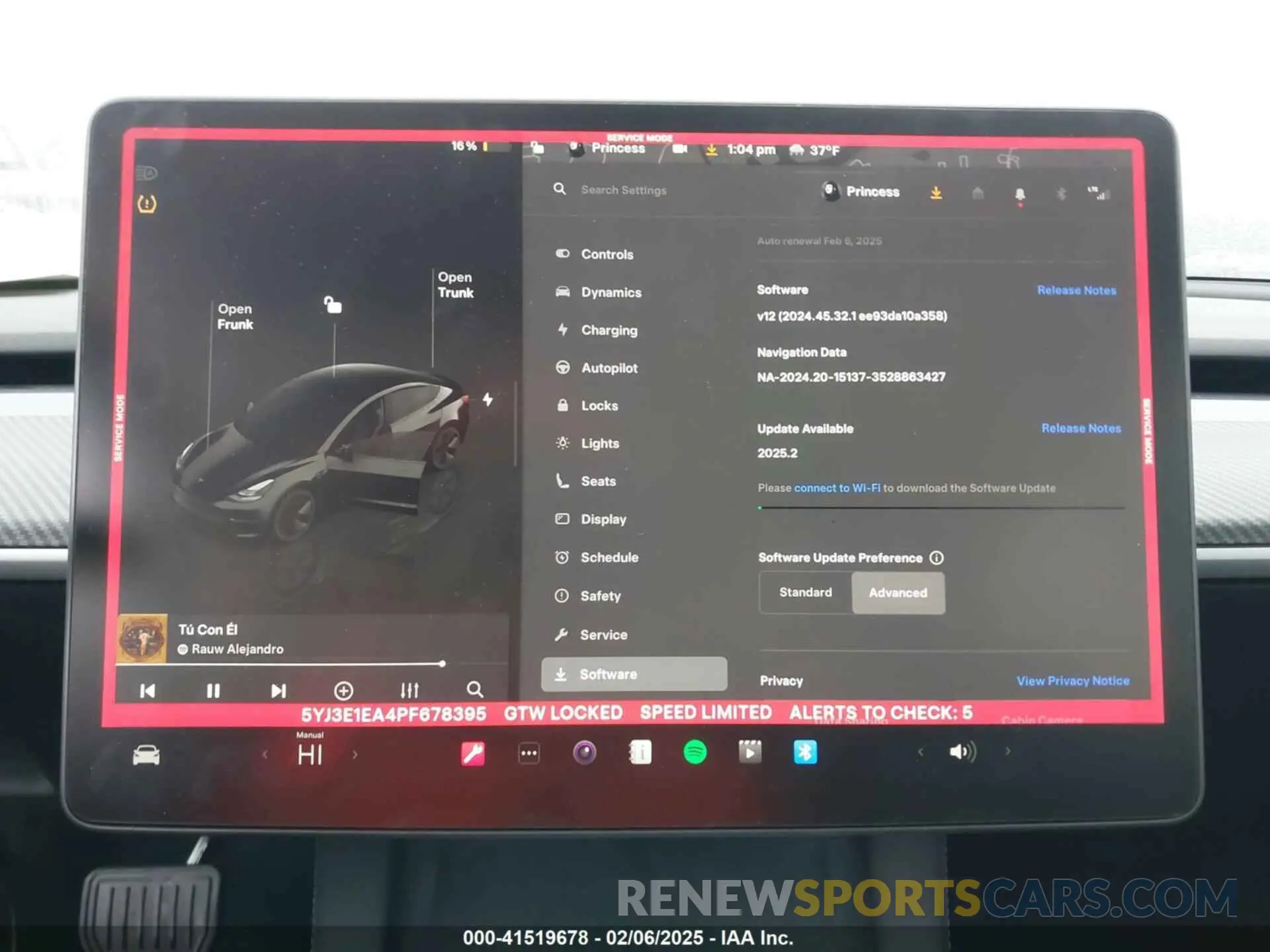 19 fotografías del automóvil dañado 5YJ3E1EA4PF678395 TESLA MODEL 3 2023