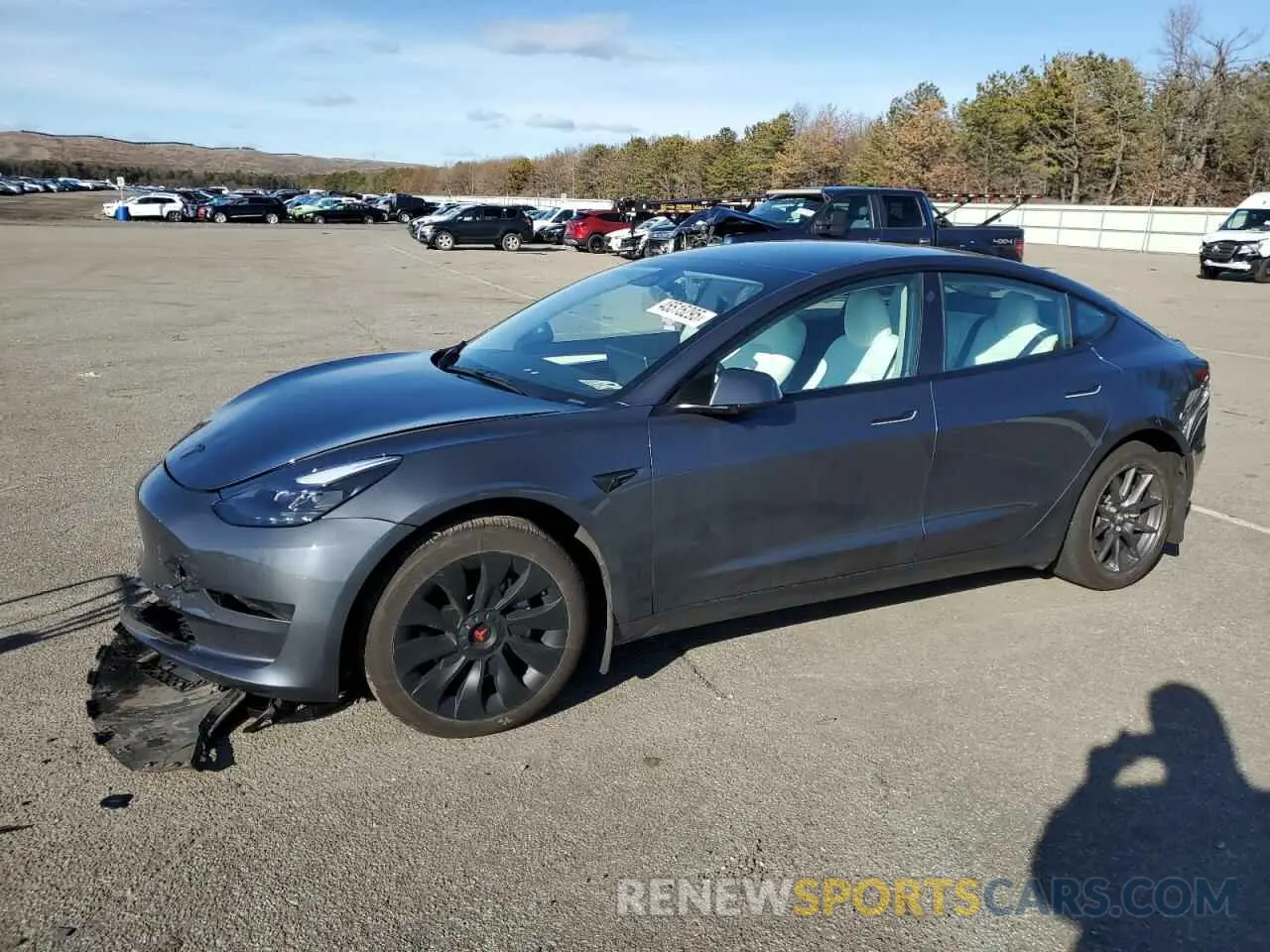 1 fotografías del automóvil dañado 5YJ3E1EA4PF680101 TESLA MODEL 3 2023