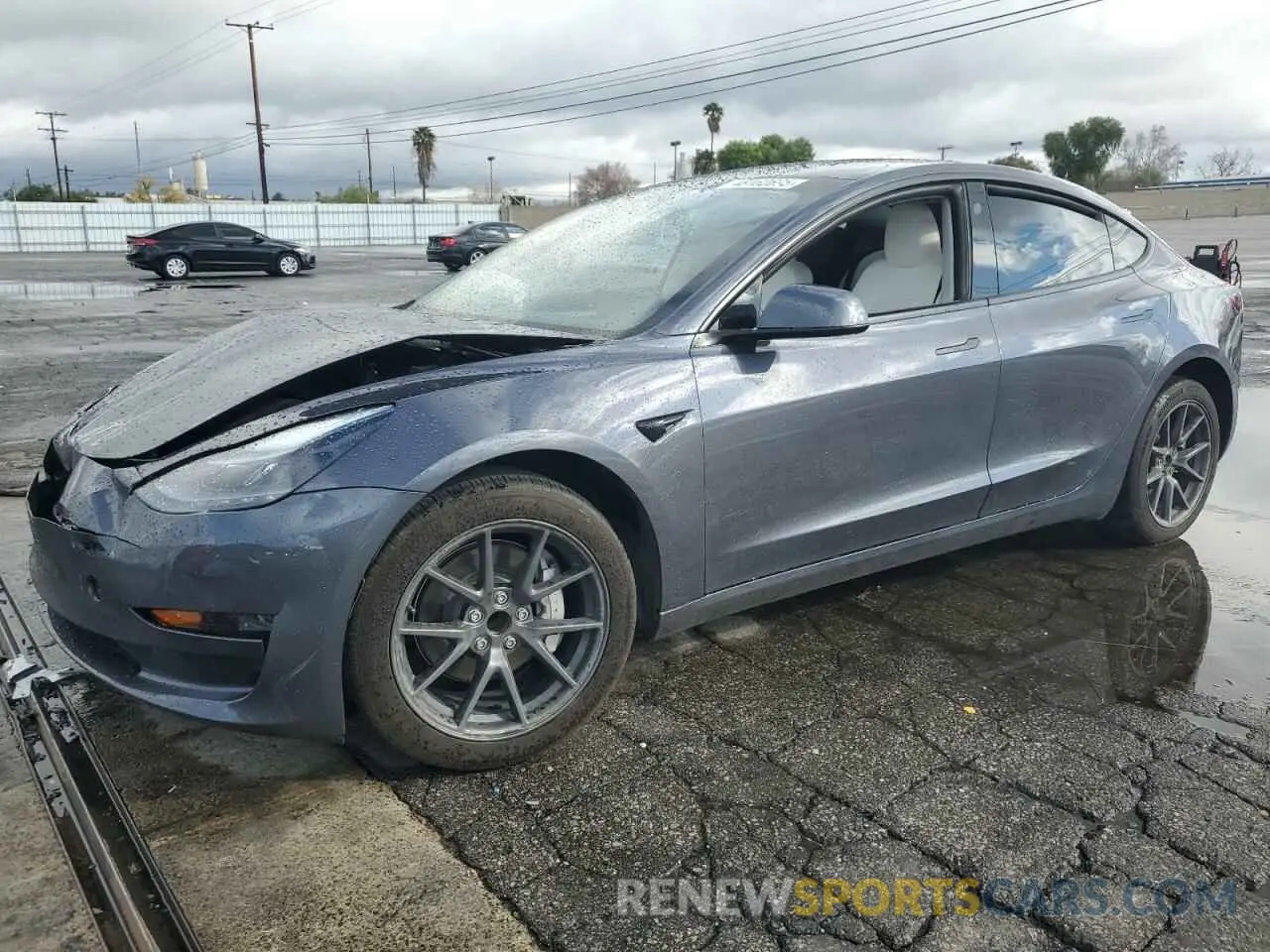 1 fotografías del automóvil dañado 5YJ3E1EA4PF687162 TESLA MODEL 3 2023