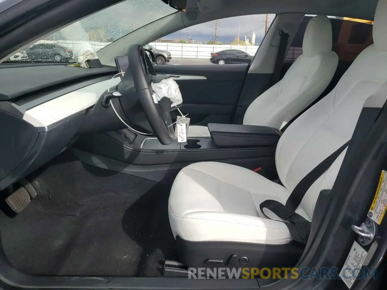 7 fotografías del automóvil dañado 5YJ3E1EA4PF687162 TESLA MODEL 3 2023