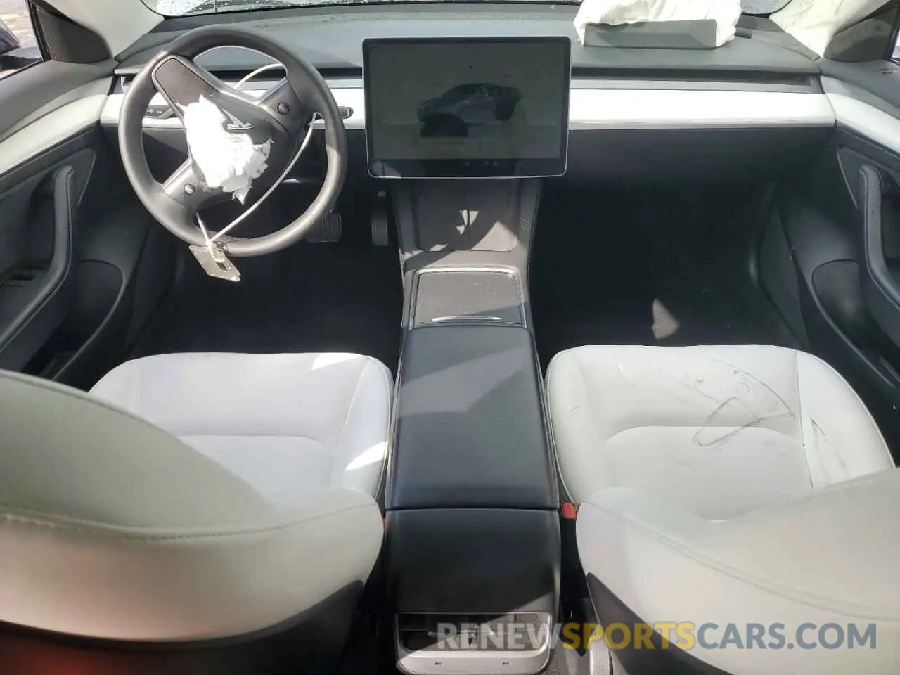 8 fotografías del automóvil dañado 5YJ3E1EA4PF687162 TESLA MODEL 3 2023