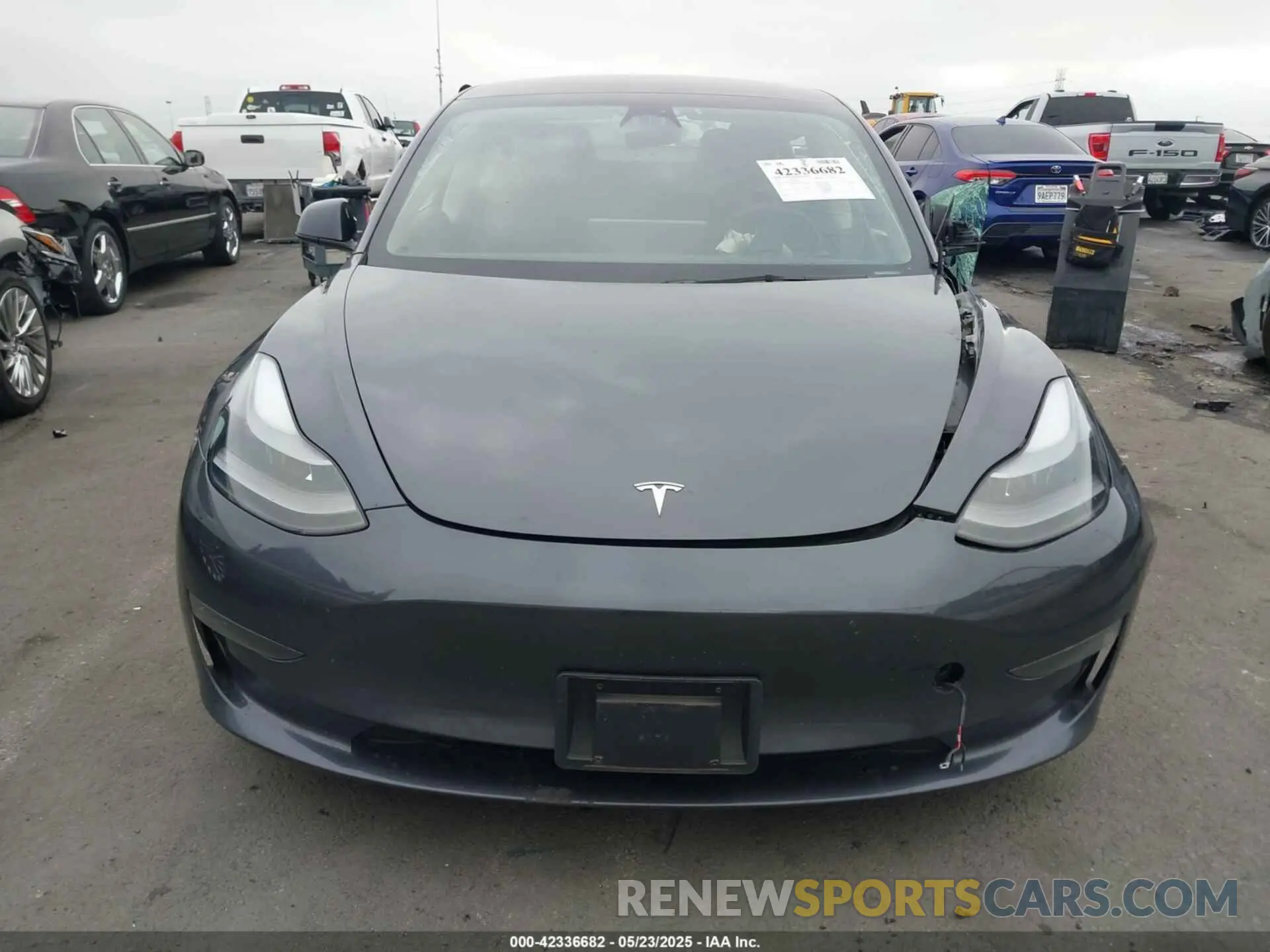 12 fotografías del automóvil dañado 5YJ3E1EA4PF705949 TESLA MODEL 3 2023