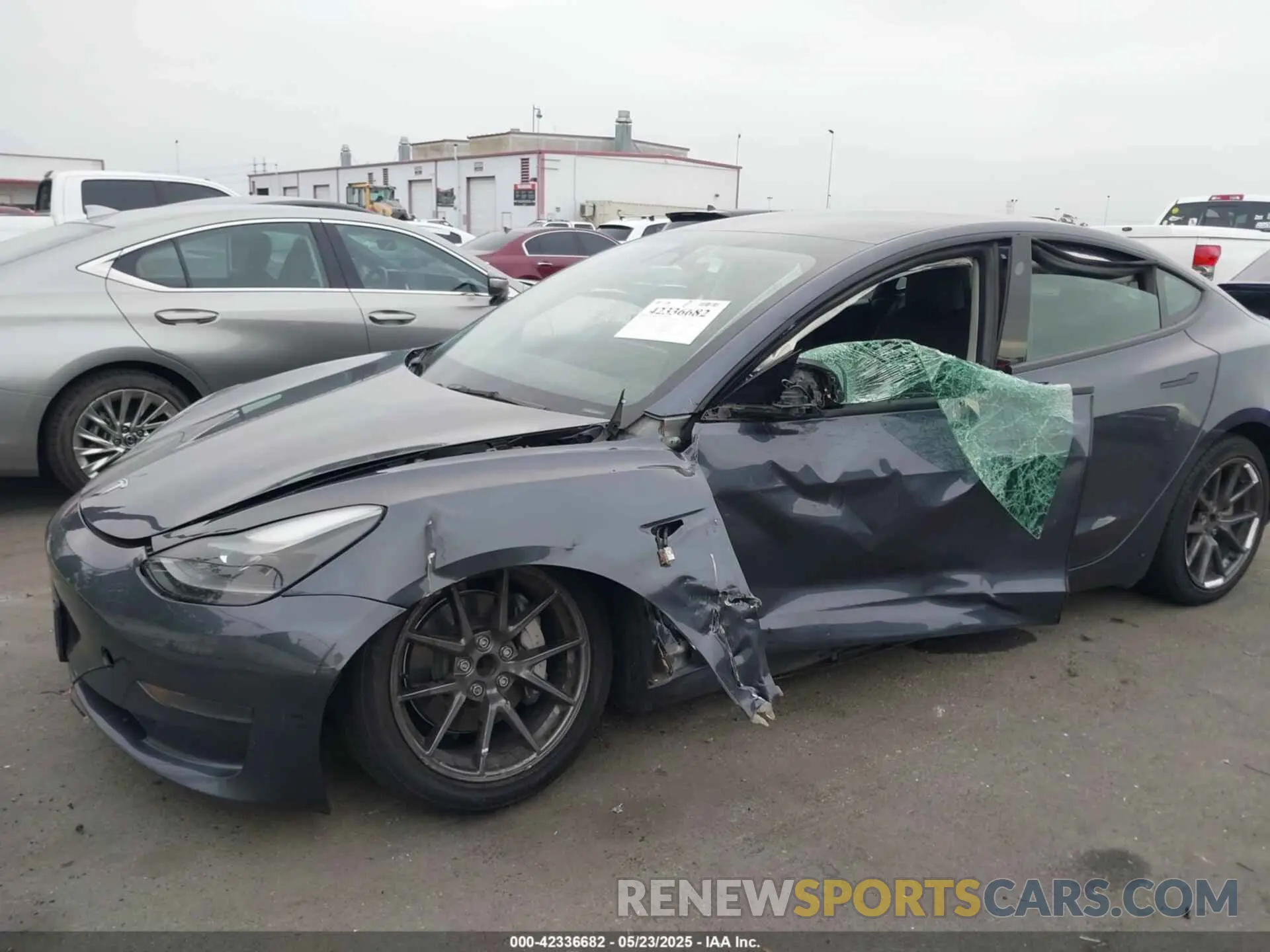 6 fotografías del automóvil dañado 5YJ3E1EA4PF705949 TESLA MODEL 3 2023