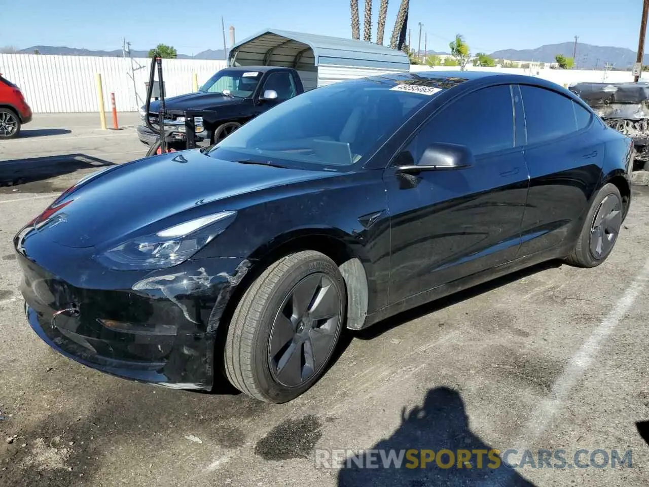 1 fotografías del automóvil dañado 5YJ3E1EA4PF706521 TESLA MODEL 3 2023