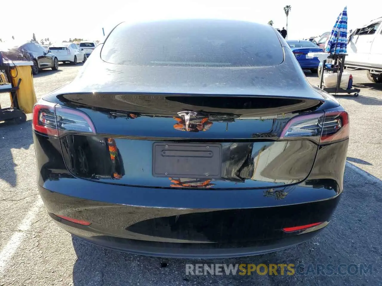 6 fotografías del automóvil dañado 5YJ3E1EA4PF706521 TESLA MODEL 3 2023
