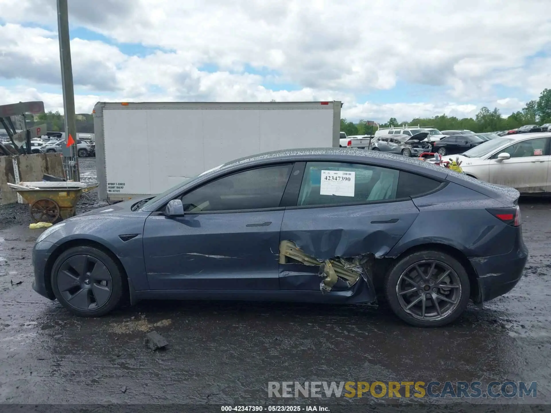 14 fotografías del automóvil dañado 5YJ3E1EA5PF384620 TESLA MODEL 3 2023