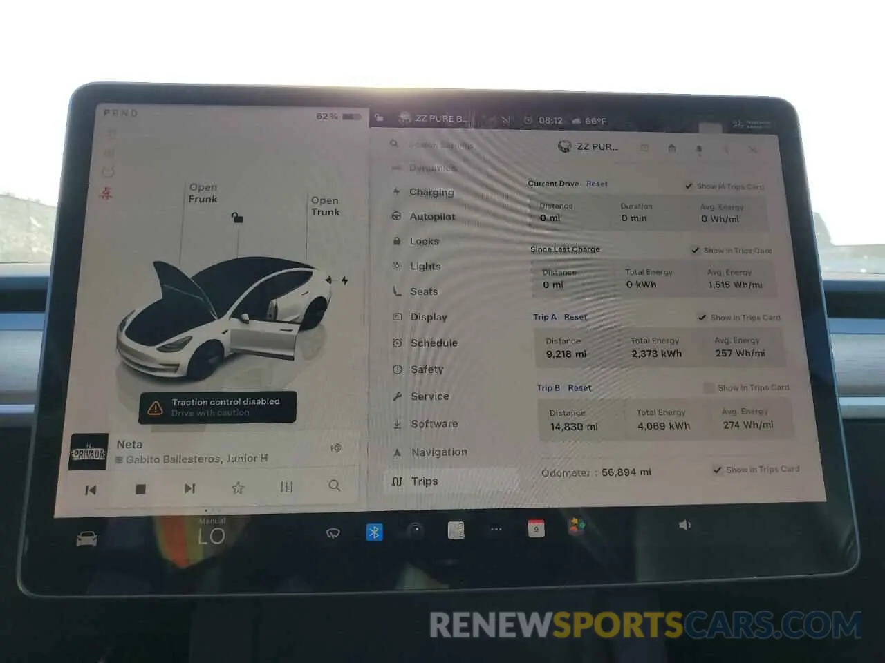9 fotografías del automóvil dañado 5YJ3E1EA5PF396881 TESLA MODEL 3 2023