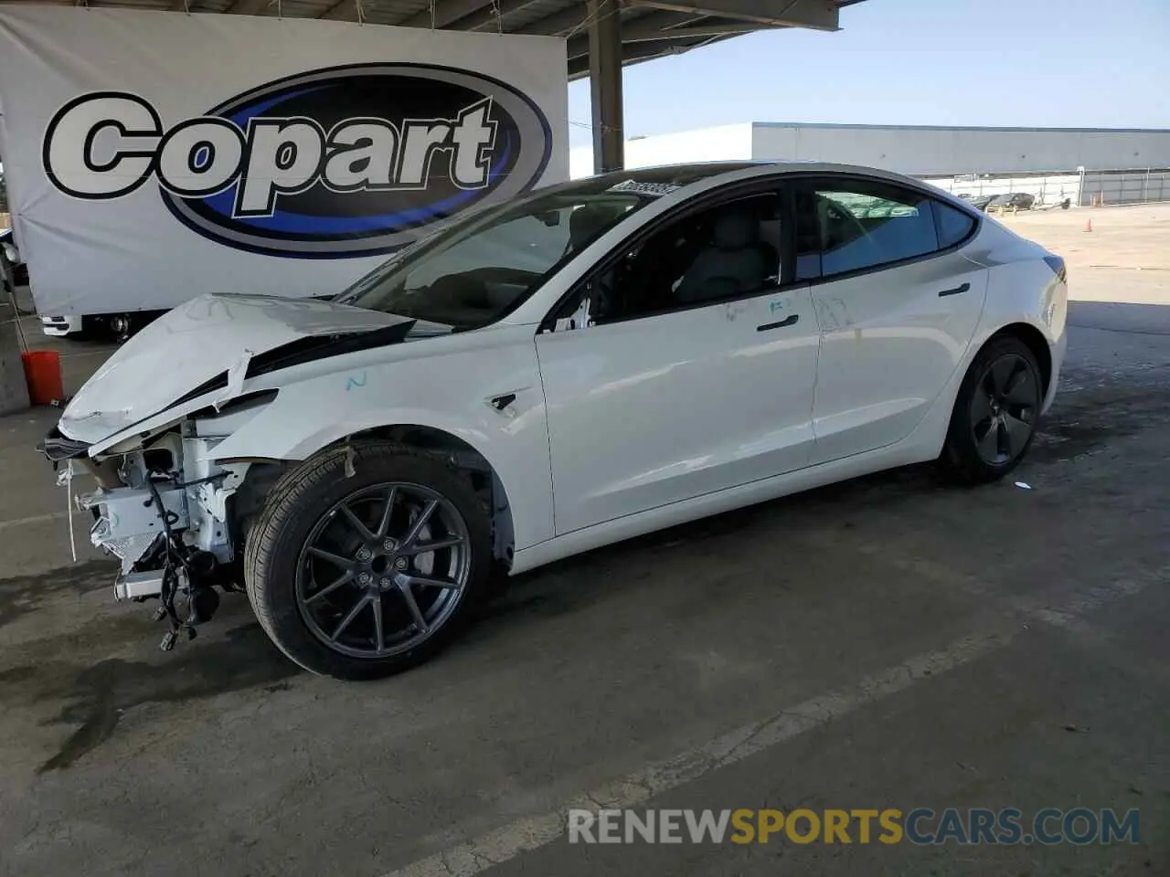 1 fotografías del automóvil dañado 5YJ3E1EA5PF400282 TESLA MODEL 3 2023