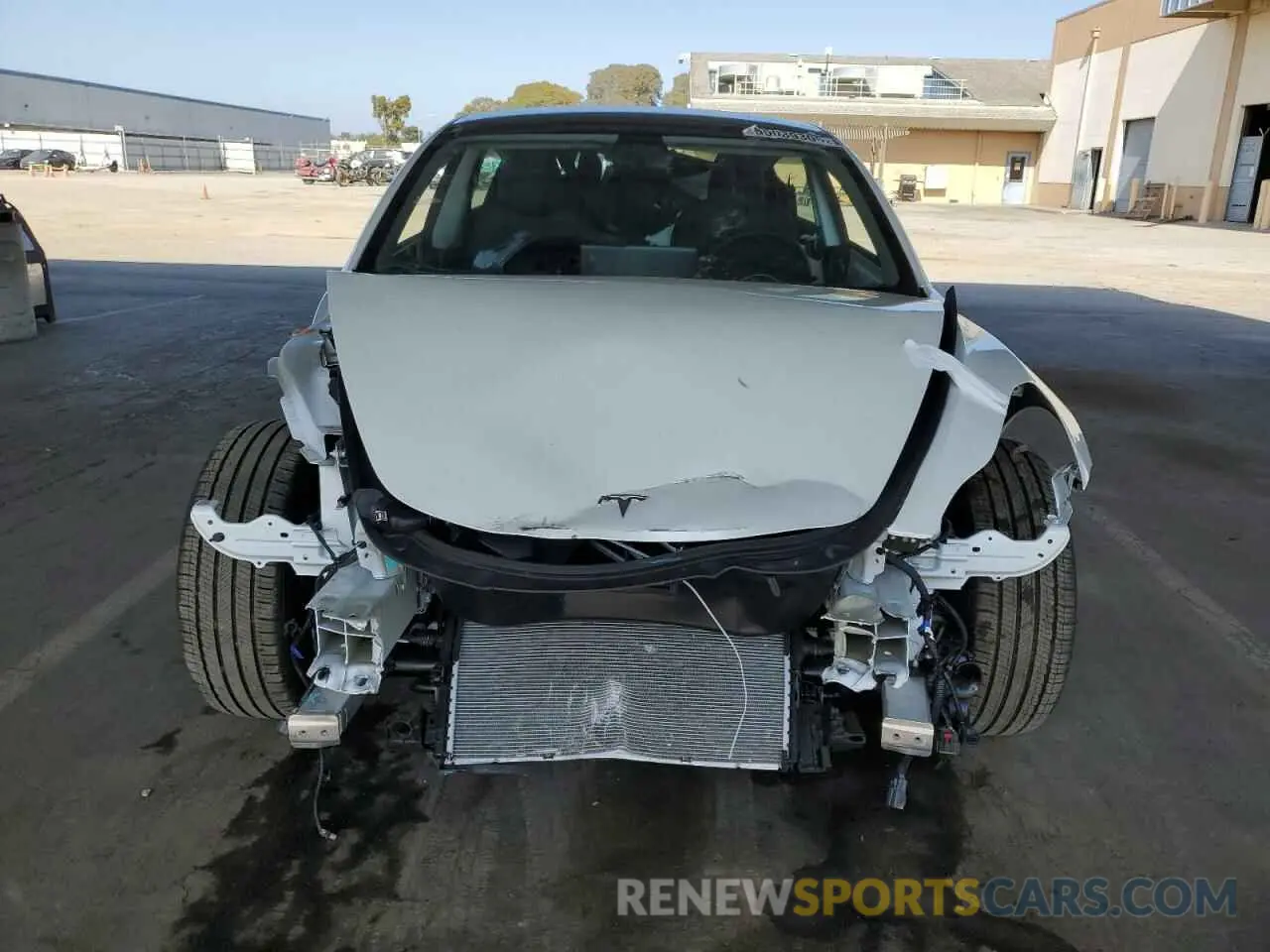5 fotografías del automóvil dañado 5YJ3E1EA5PF400282 TESLA MODEL 3 2023
