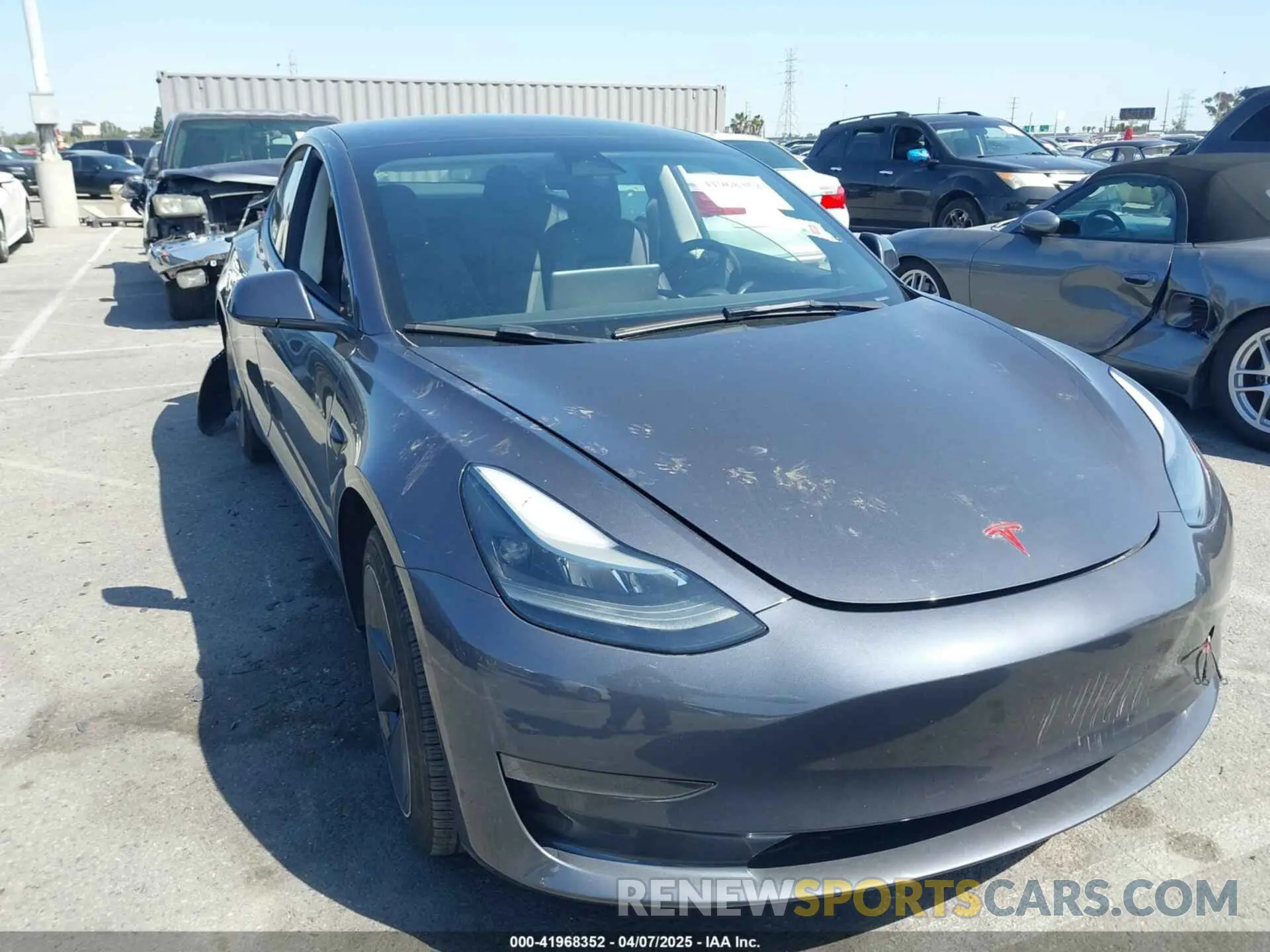 1 fotografías del automóvil dañado 5YJ3E1EA5PF401299 TESLA MODEL 3 2023