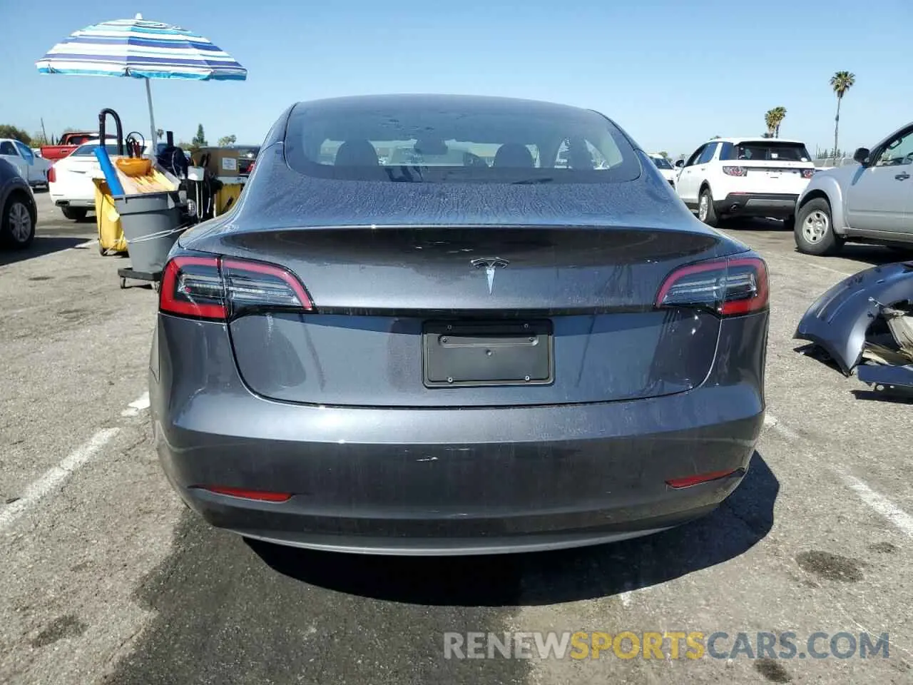 6 fotografías del automóvil dañado 5YJ3E1EA5PF407202 TESLA MODEL 3 2023