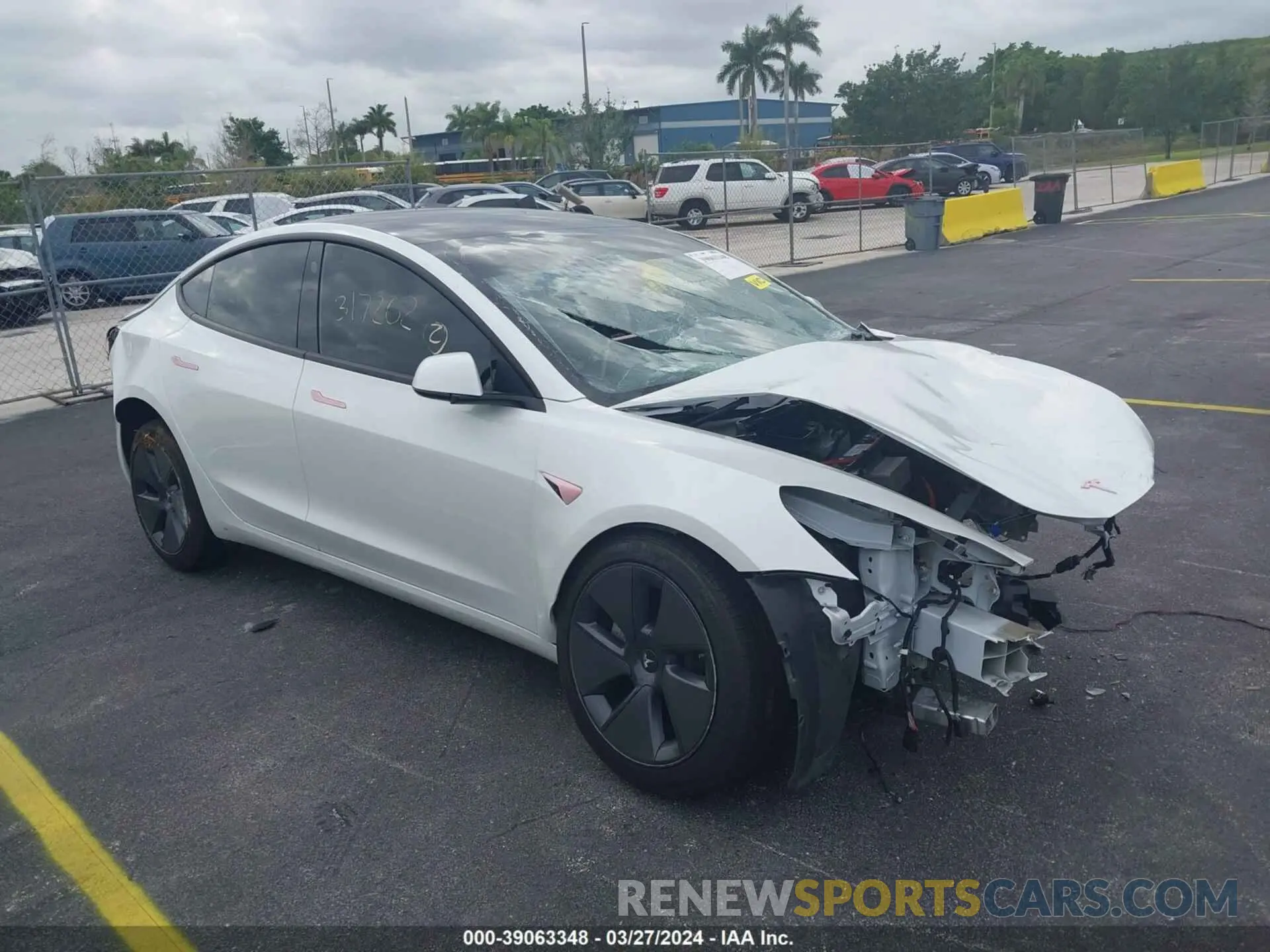 1 fotografías del automóvil dañado 5YJ3E1EA5PF411136 TESLA MODEL 3 2023