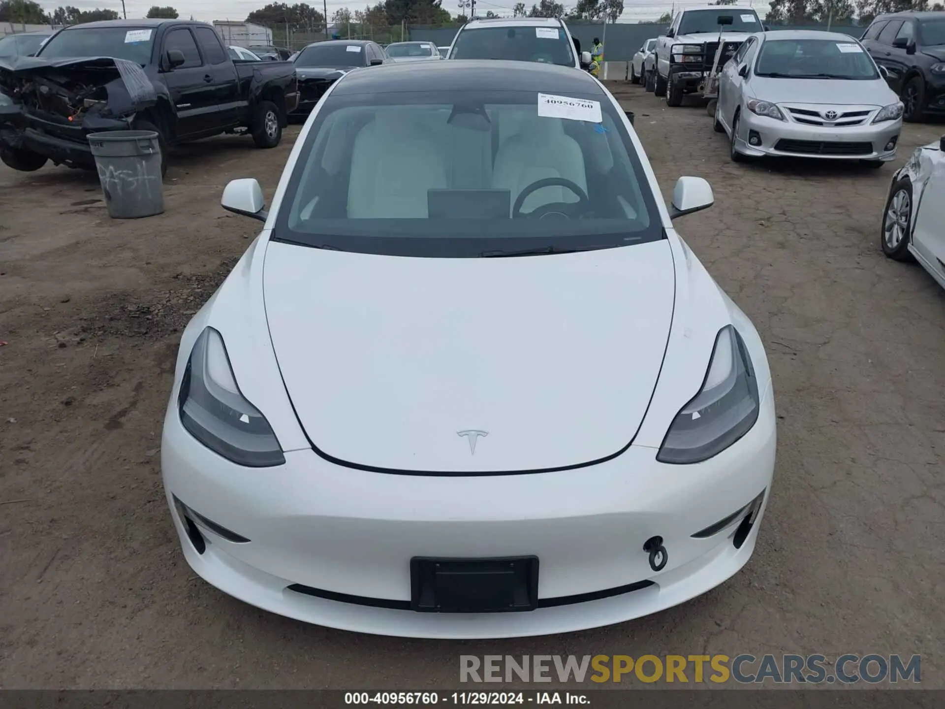 12 fotografías del automóvil dañado 5YJ3E1EA5PF426798 TESLA MODEL 3 2023