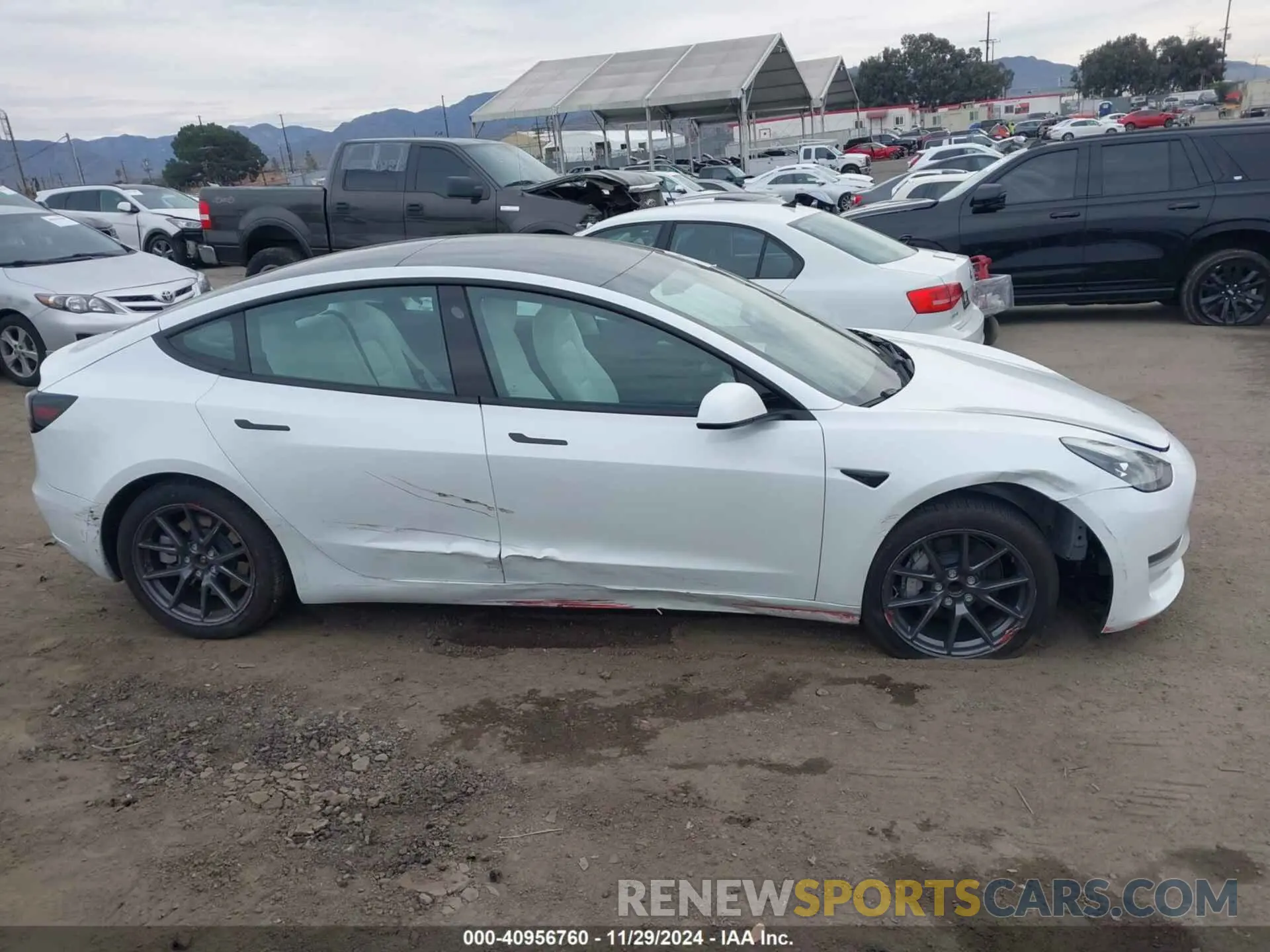 13 fotografías del automóvil dañado 5YJ3E1EA5PF426798 TESLA MODEL 3 2023