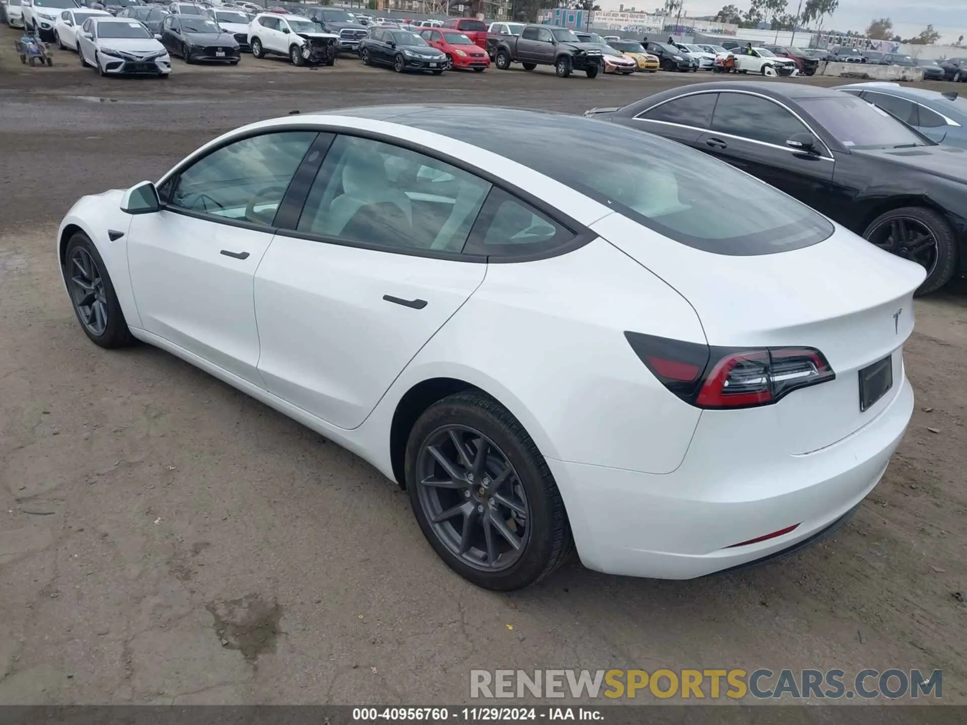 3 fotografías del automóvil dañado 5YJ3E1EA5PF426798 TESLA MODEL 3 2023