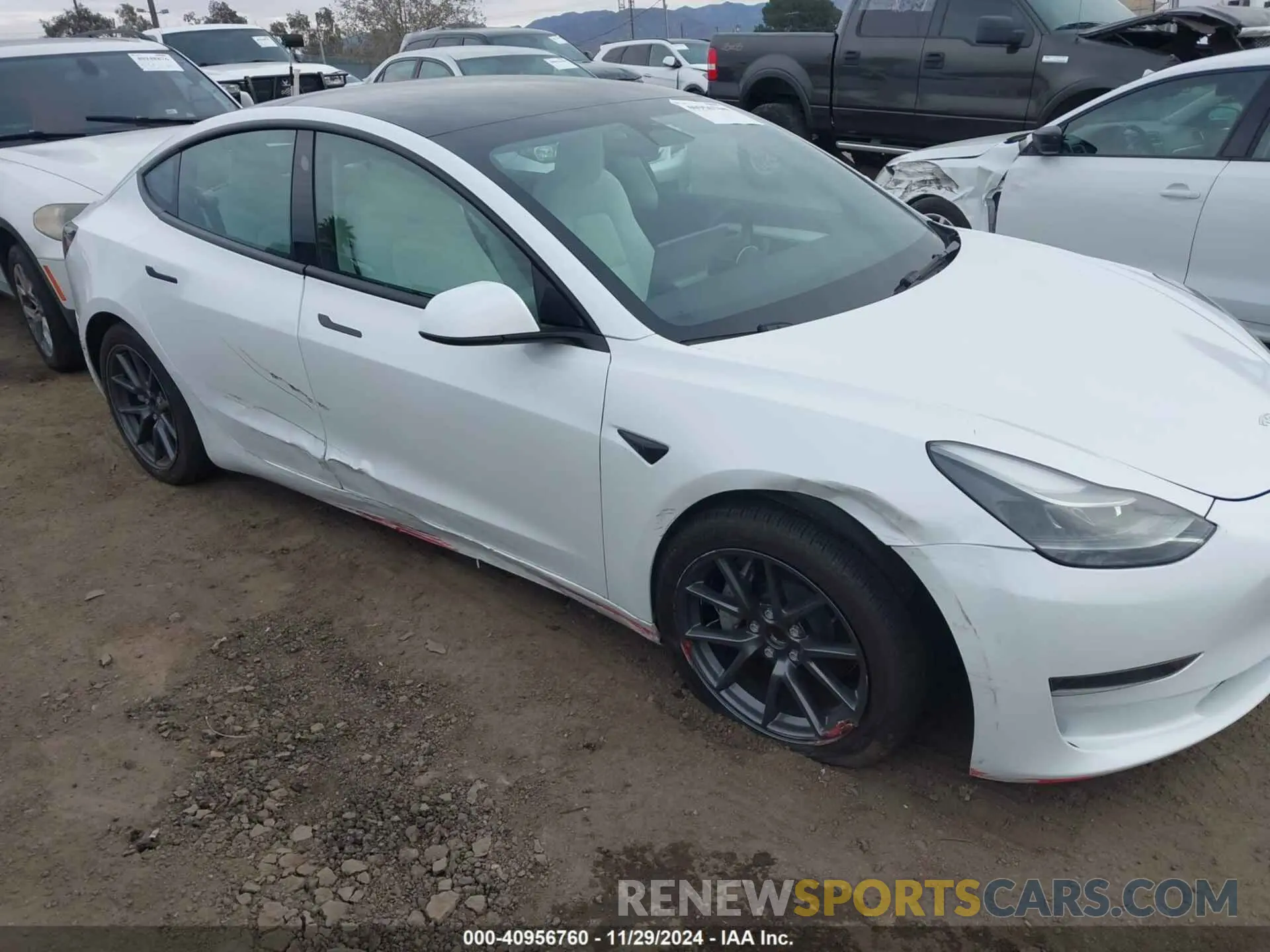 6 fotografías del automóvil dañado 5YJ3E1EA5PF426798 TESLA MODEL 3 2023