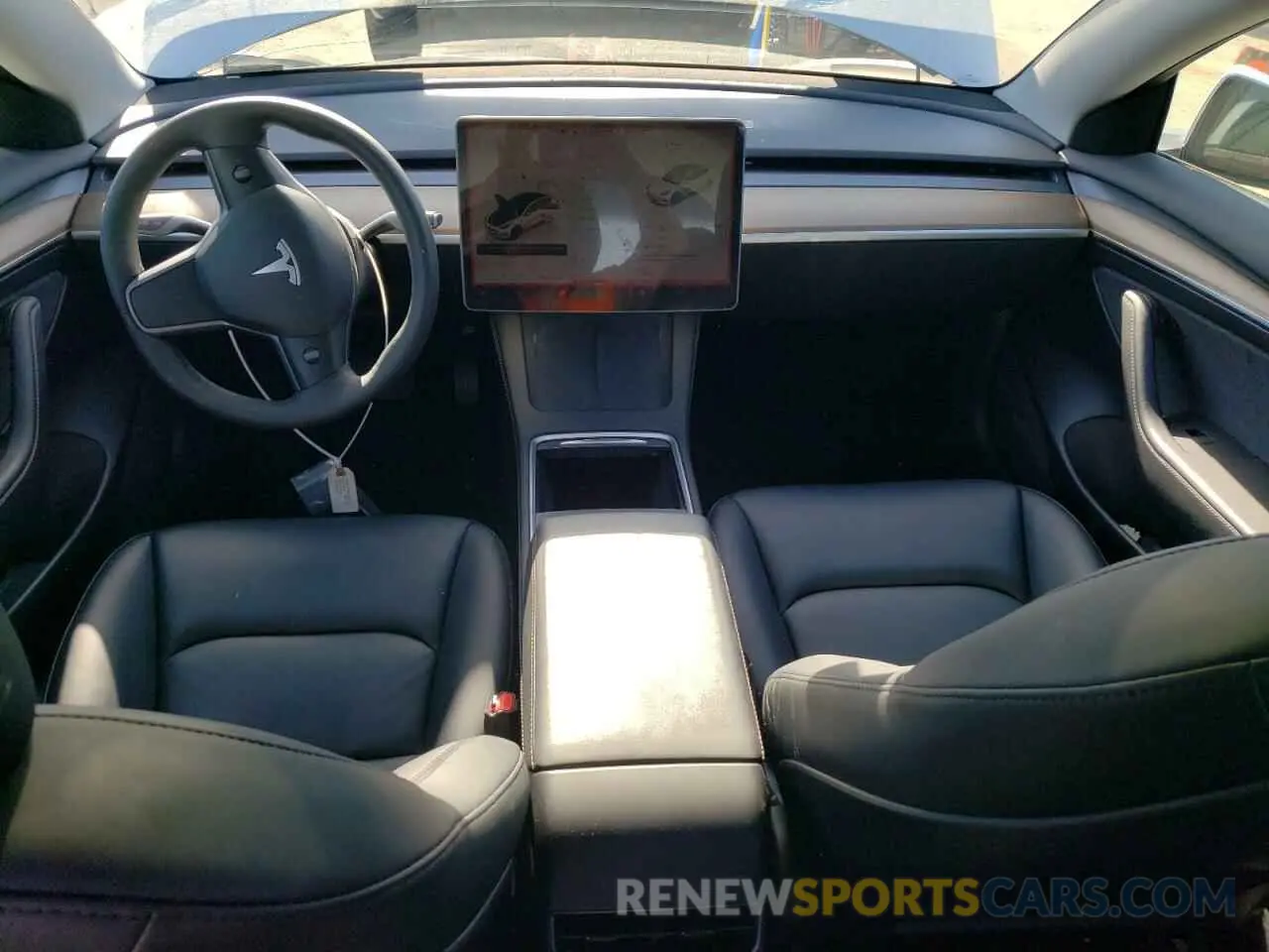8 fotografías del automóvil dañado 5YJ3E1EA5PF436103 TESLA MODEL 3 2023