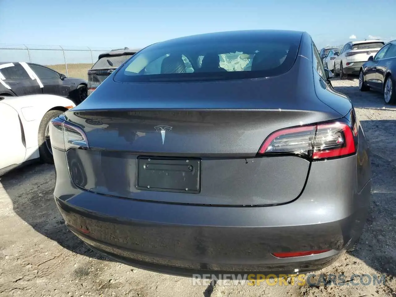 6 fotografías del automóvil dañado 5YJ3E1EA5PF449367 TESLA MODEL 3 2023