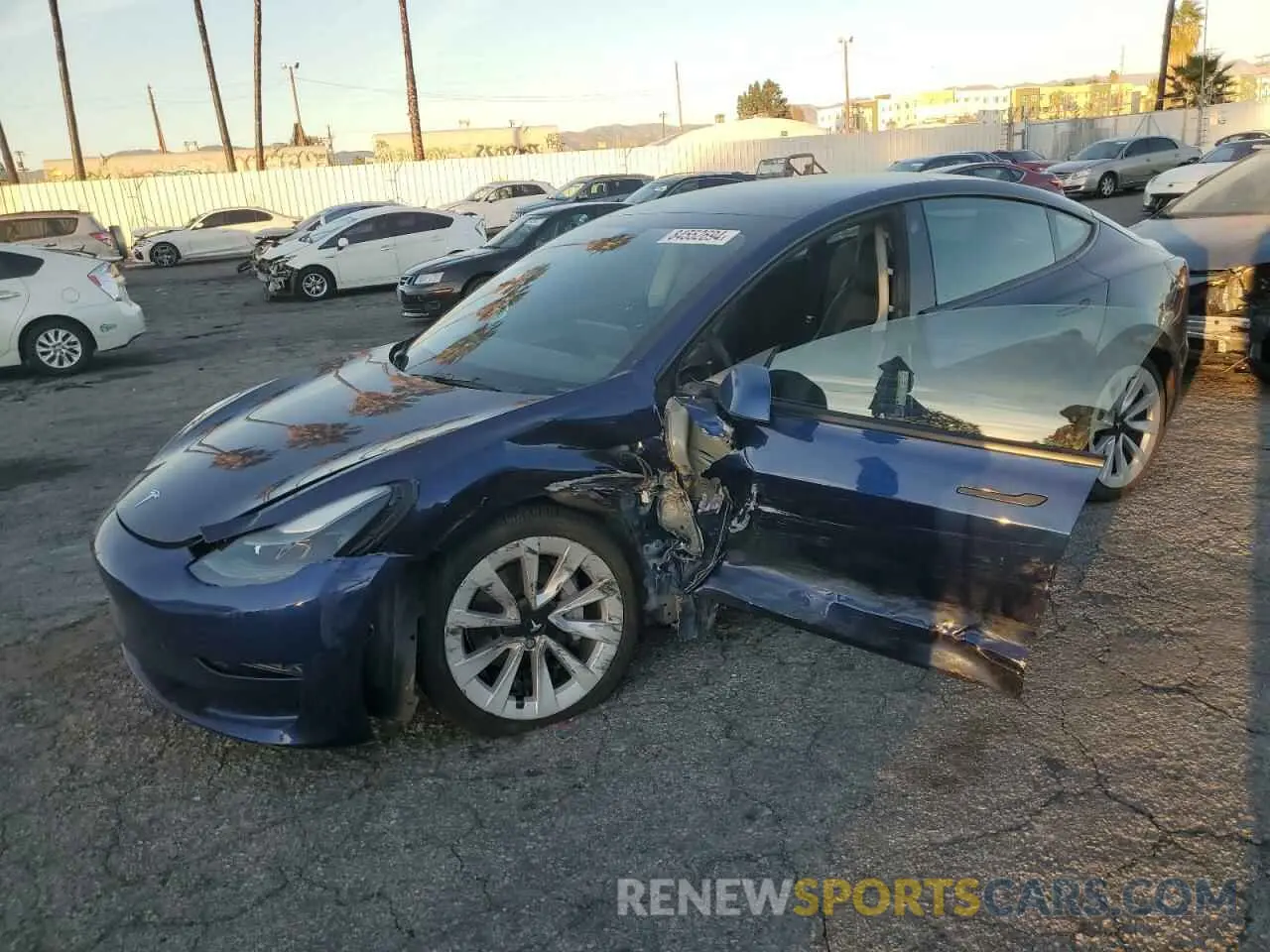 1 fotografías del automóvil dañado 5YJ3E1EA5PF449448 TESLA MODEL 3 2023