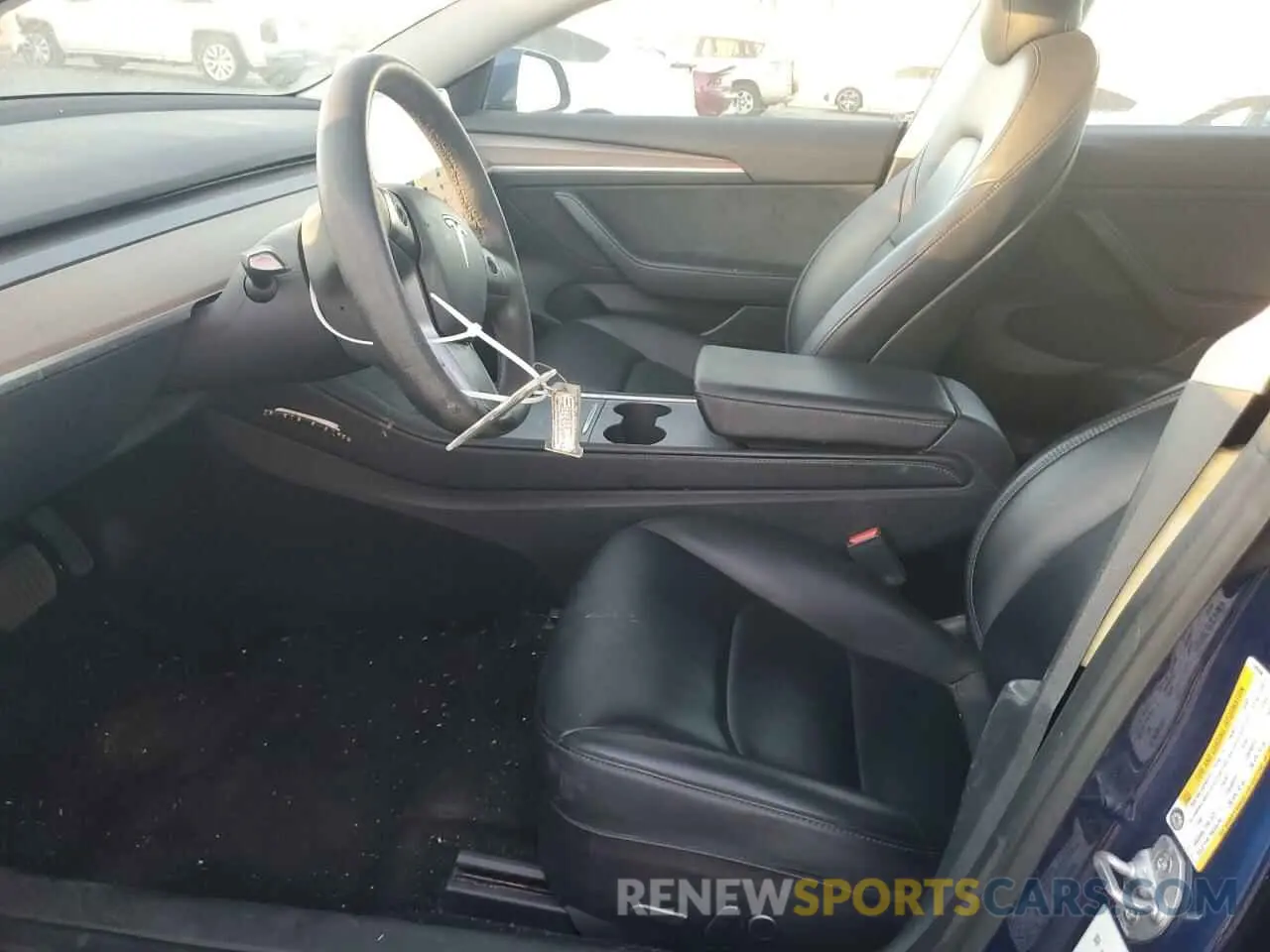 7 fotografías del automóvil dañado 5YJ3E1EA5PF449448 TESLA MODEL 3 2023