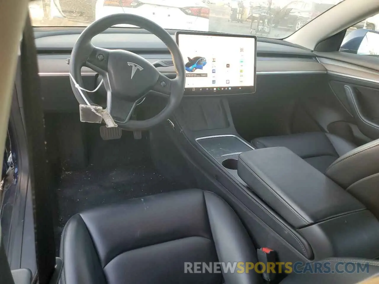 8 fotografías del automóvil dañado 5YJ3E1EA5PF449448 TESLA MODEL 3 2023