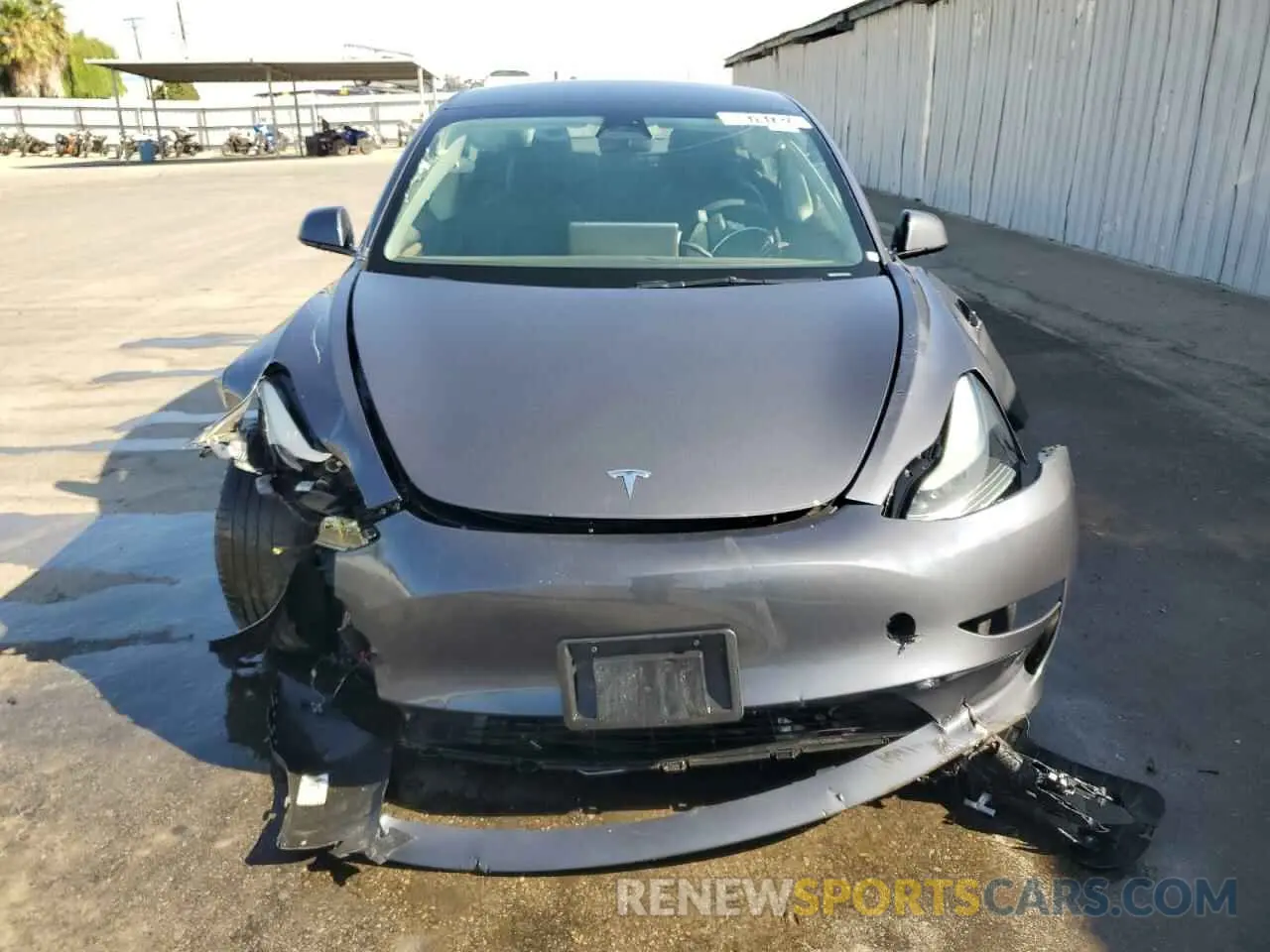 5 fotografías del automóvil dañado 5YJ3E1EA5PF449580 TESLA MODEL 3 2023