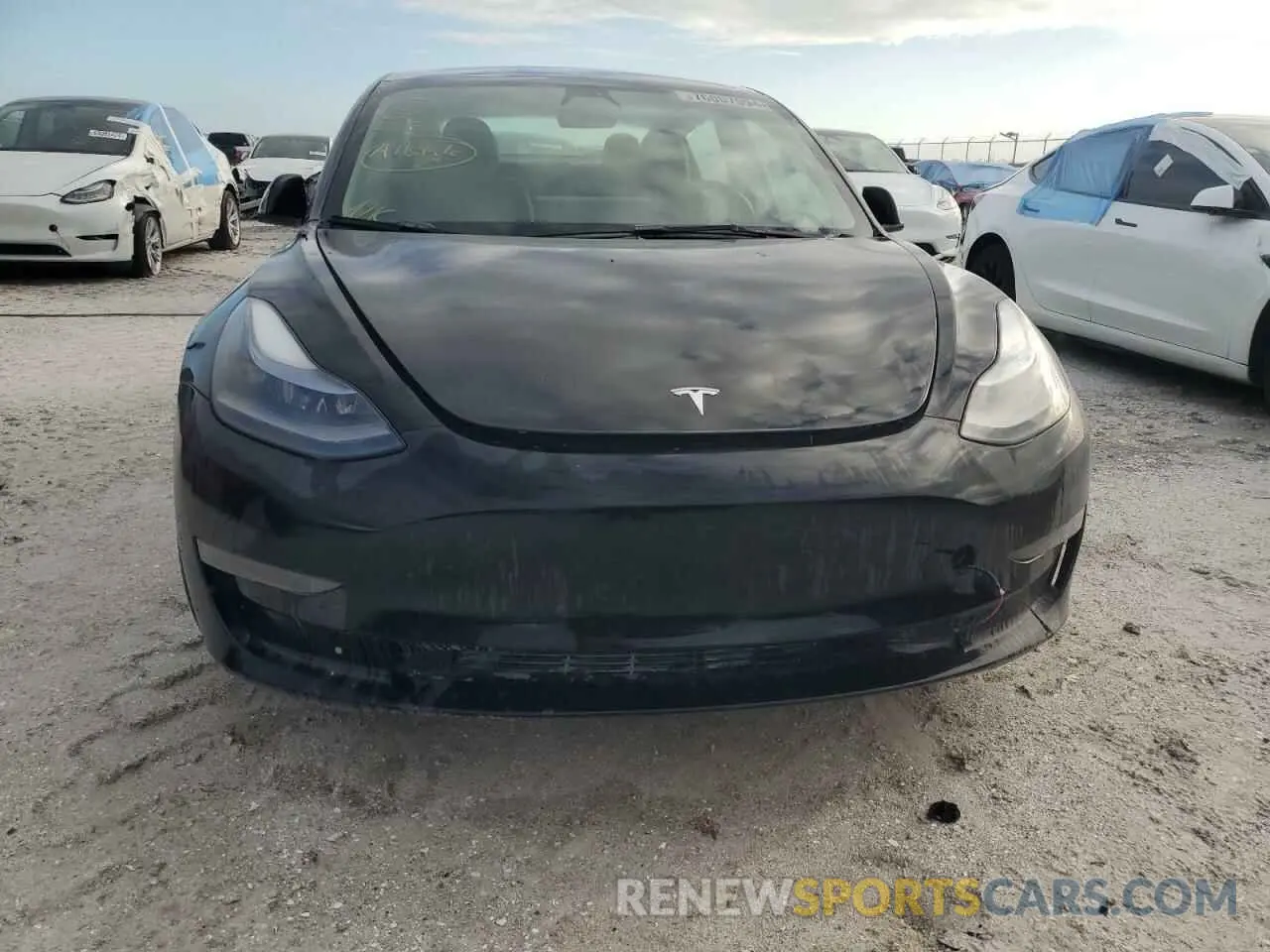 5 fotografías del automóvil dañado 5YJ3E1EA5PF452401 TESLA MODEL 3 2023