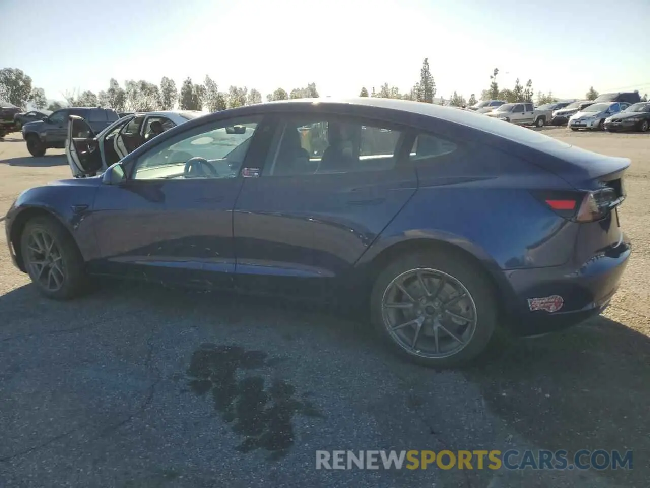 2 fotografías del automóvil dañado 5YJ3E1EA5PF457937 TESLA MODEL 3 2023