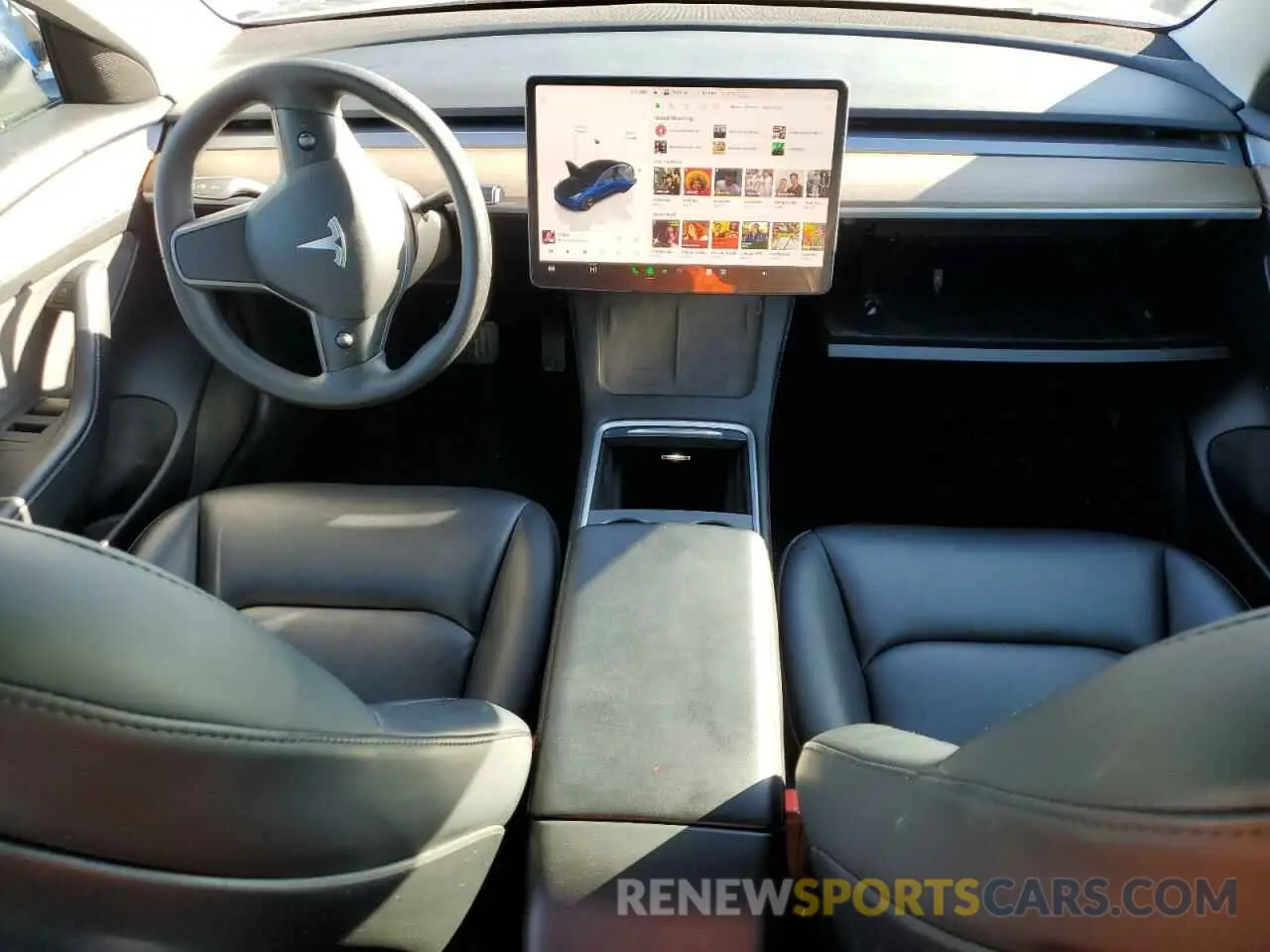 8 fotografías del automóvil dañado 5YJ3E1EA5PF457937 TESLA MODEL 3 2023