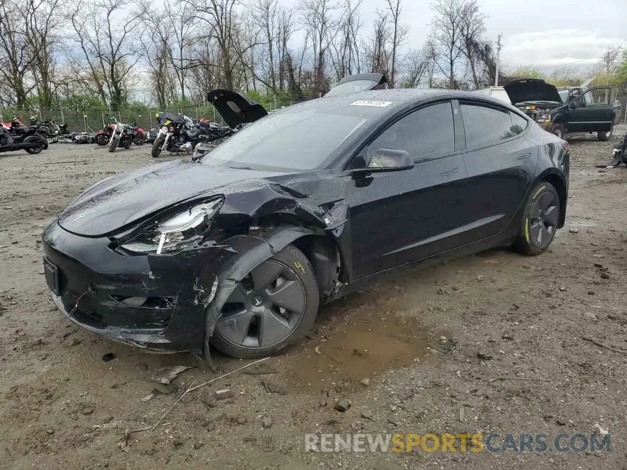 1 fotografías del automóvil dañado 5YJ3E1EA5PF466881 TESLA MODEL 3 2023