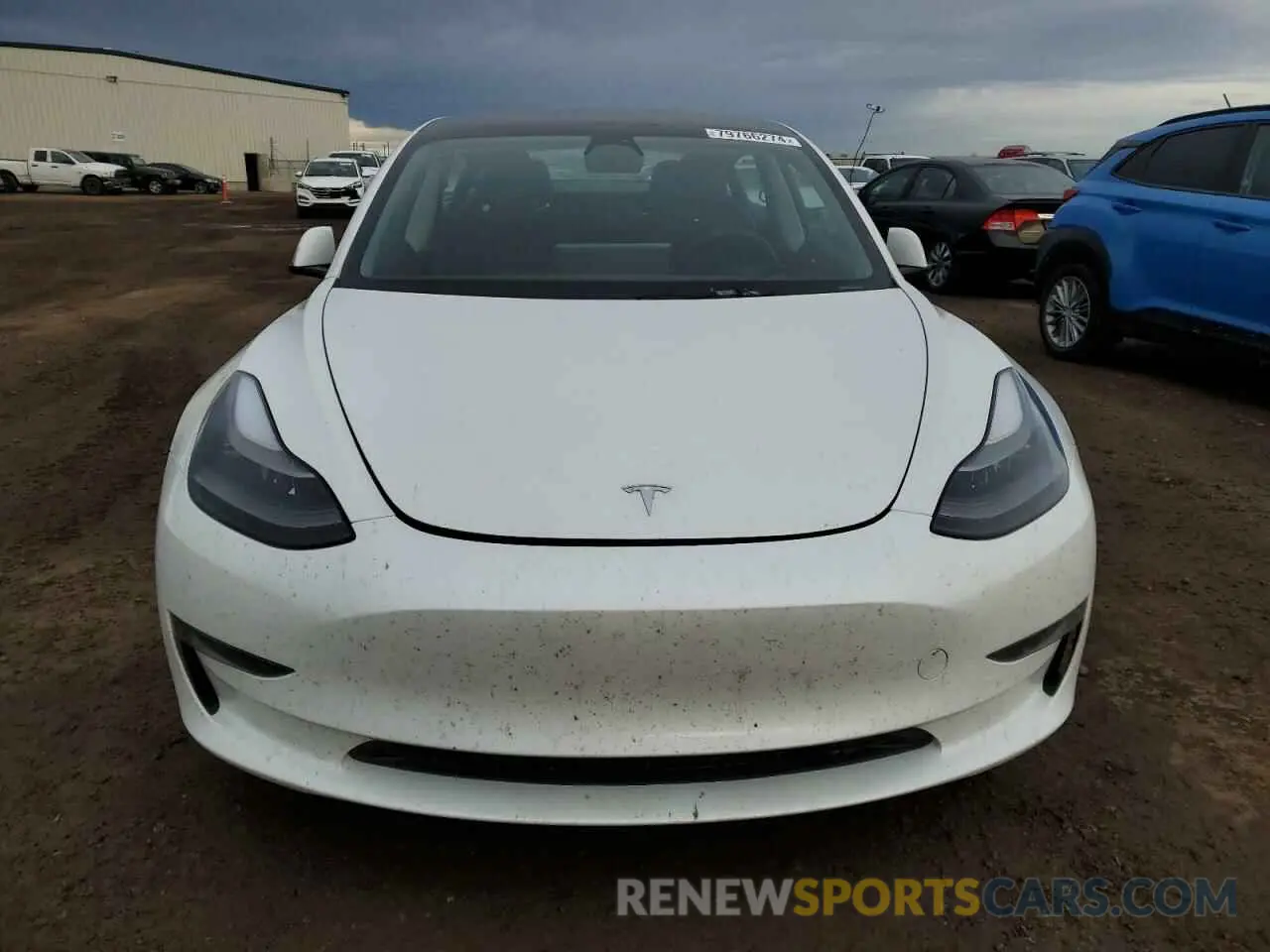 5 fotografías del automóvil dañado 5YJ3E1EA5PF484801 TESLA MODEL 3 2023