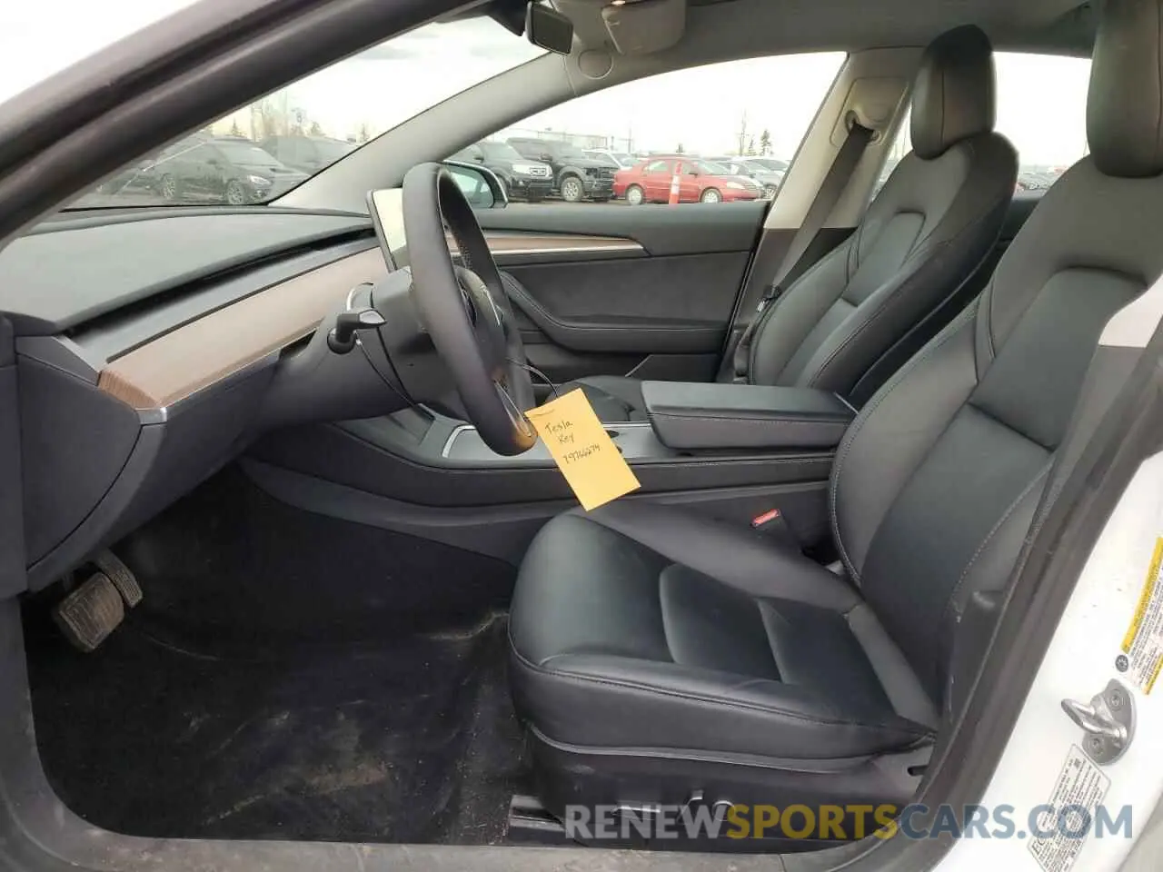 7 fotografías del automóvil dañado 5YJ3E1EA5PF484801 TESLA MODEL 3 2023