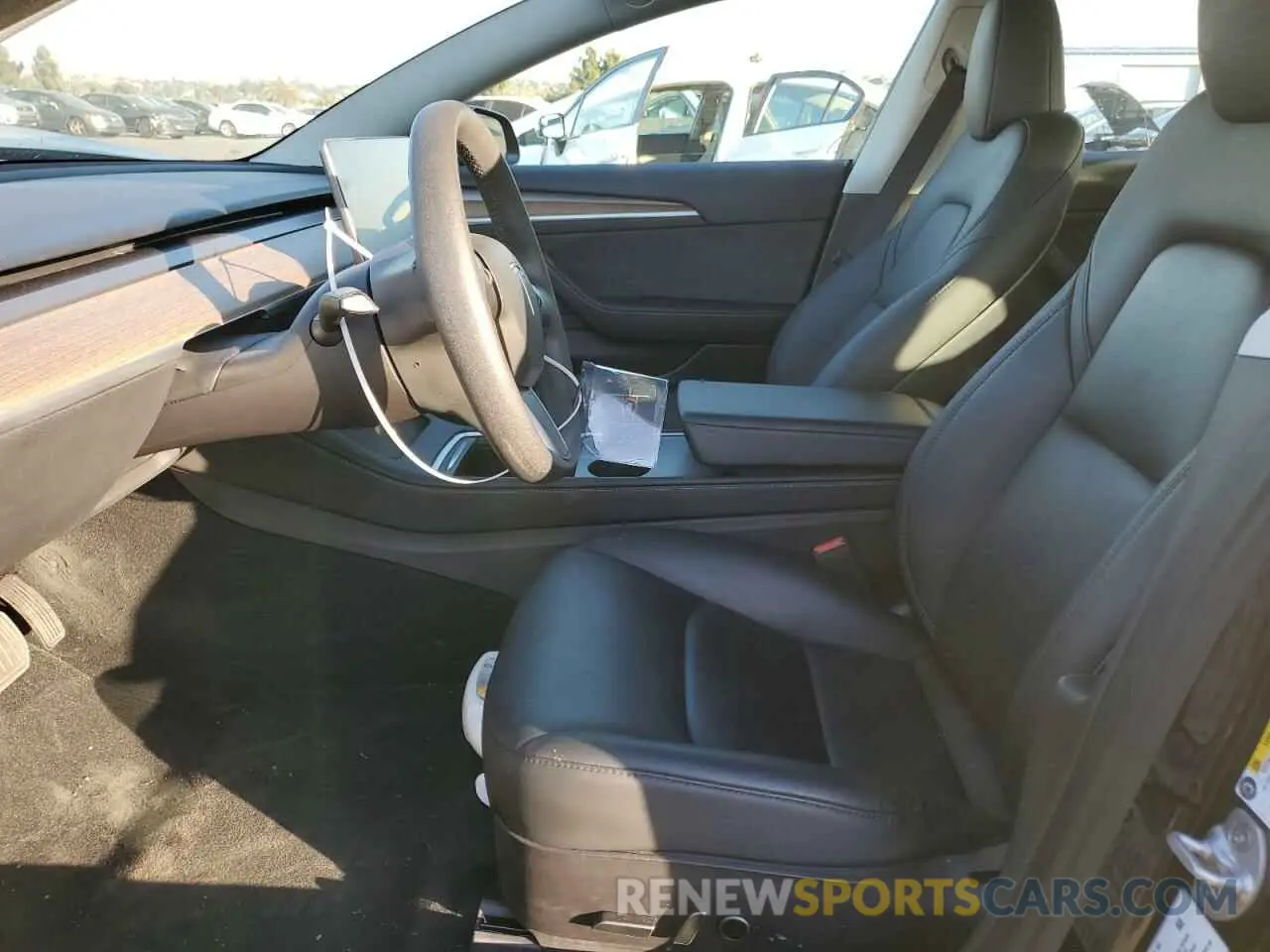 7 fotografías del automóvil dañado 5YJ3E1EA5PF487049 TESLA MODEL 3 2023
