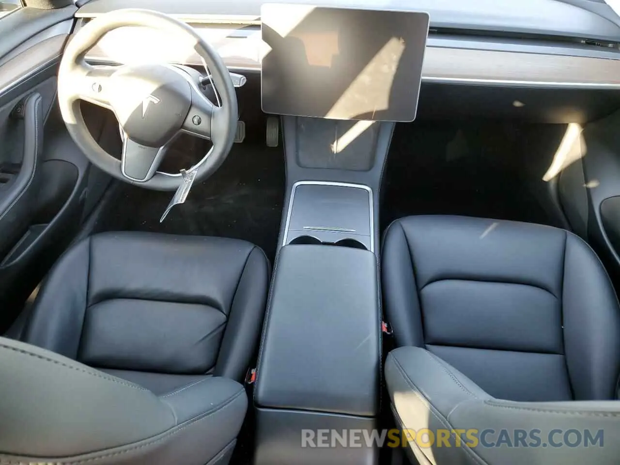 8 fotografías del automóvil dañado 5YJ3E1EA5PF487049 TESLA MODEL 3 2023
