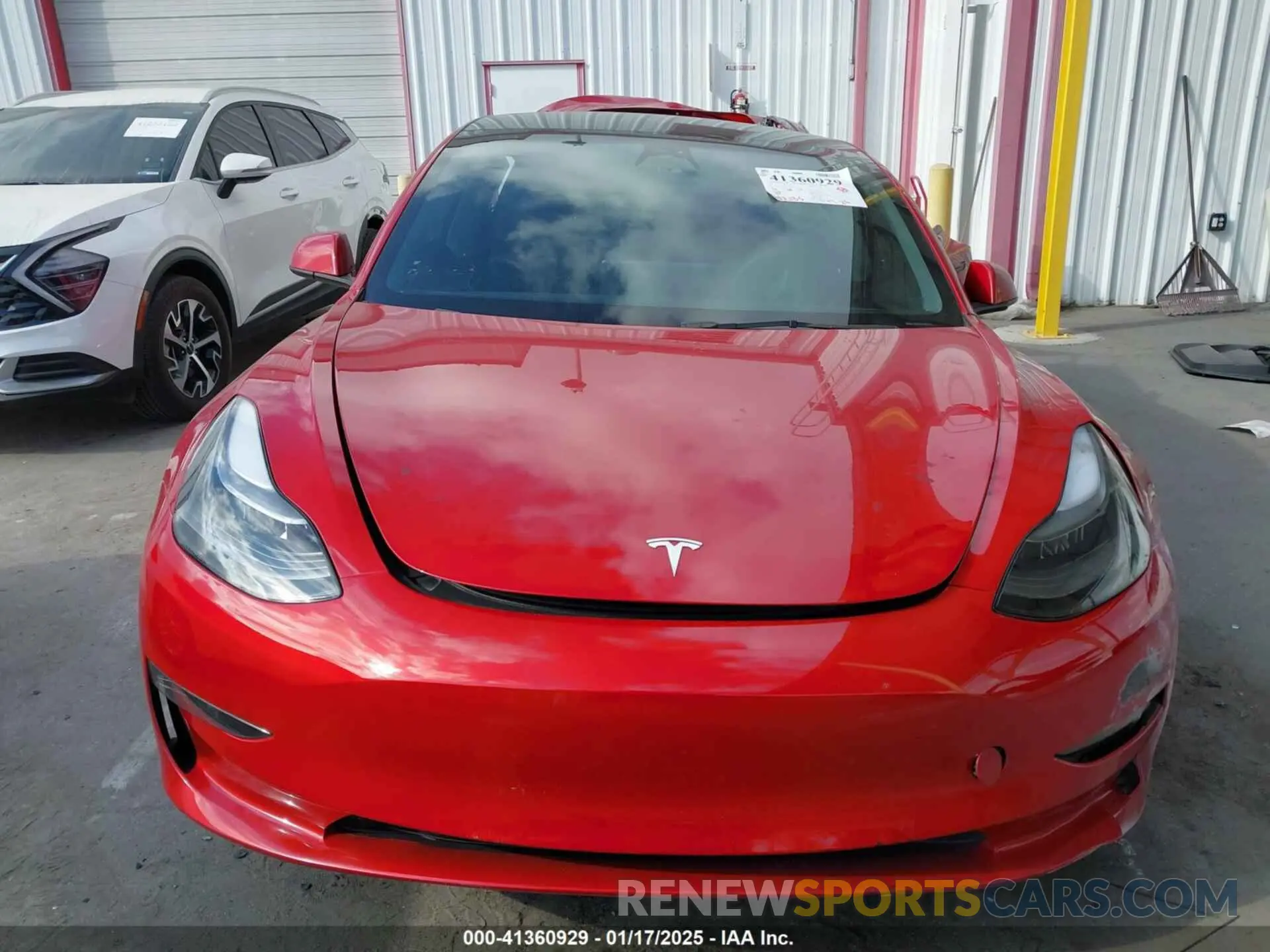 12 fotografías del automóvil dañado 5YJ3E1EA5PF488122 TESLA MODEL 3 2023