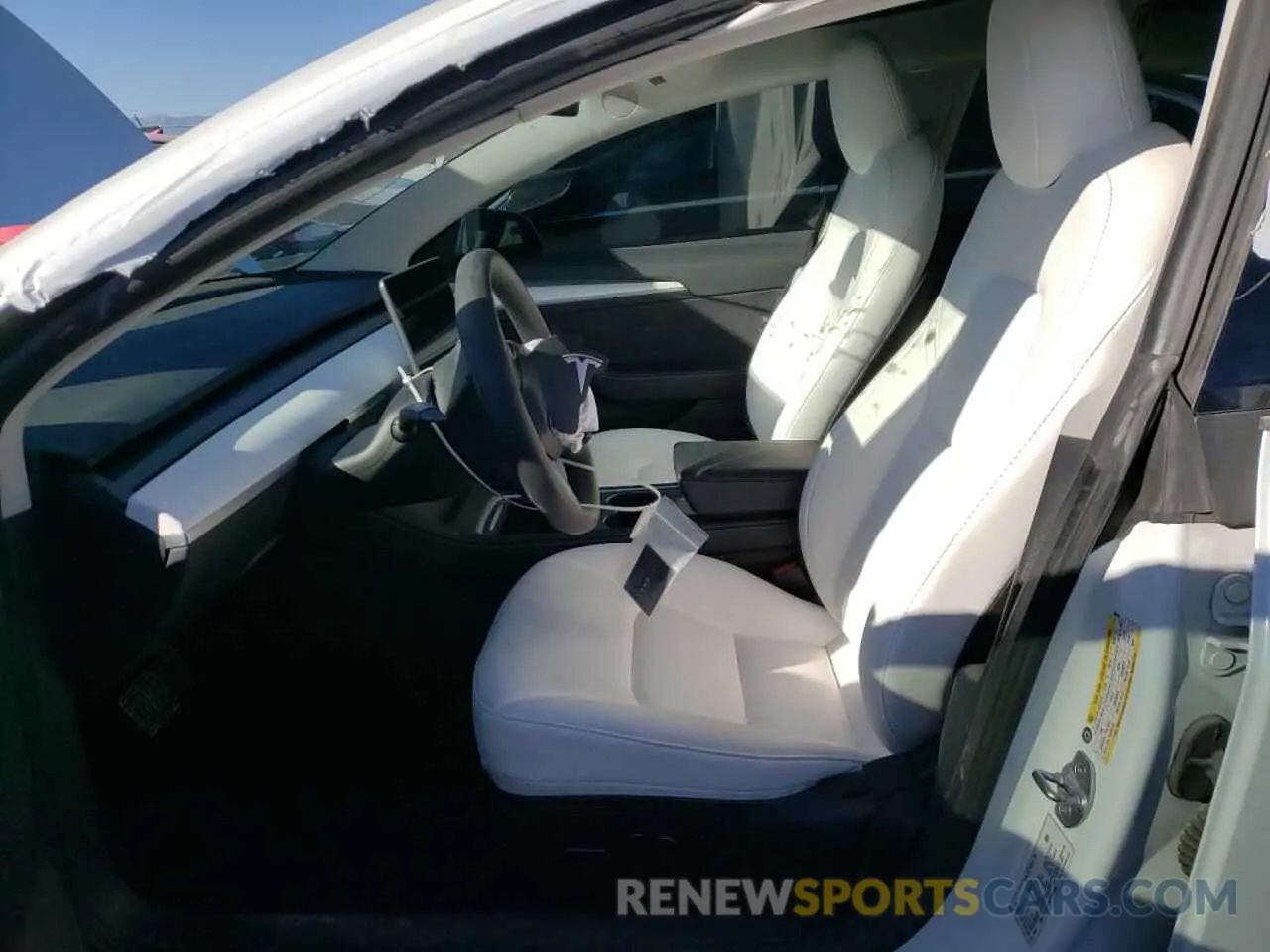 7 fotografías del automóvil dañado 5YJ3E1EA5PF488895 TESLA MODEL 3 2023