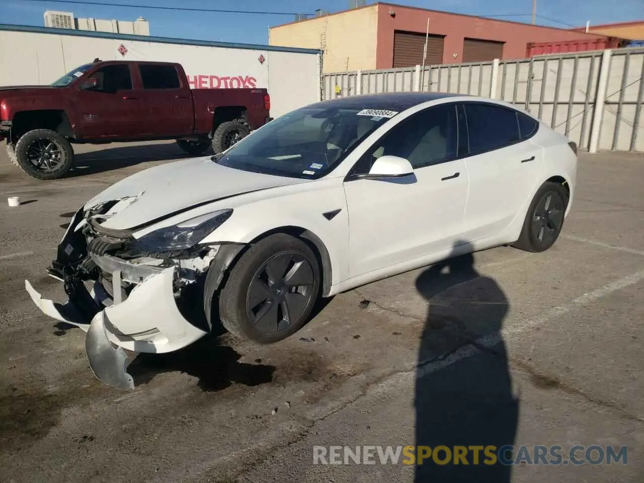 1 fotografías del automóvil dañado 5YJ3E1EA5PF494423 TESLA MODEL 3 2023