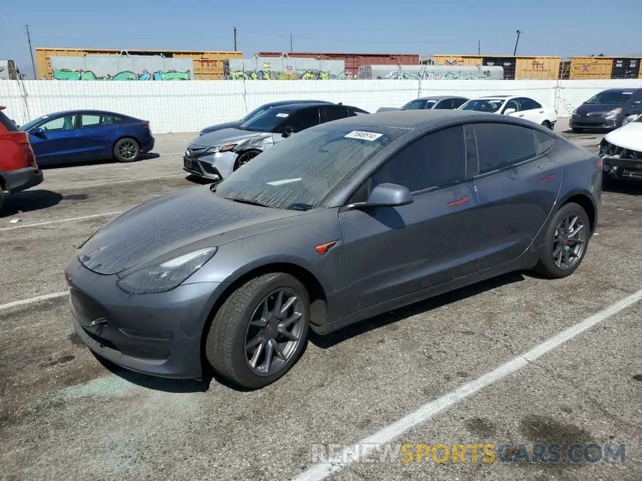1 fotografías del automóvil dañado 5YJ3E1EA5PF497371 TESLA MODEL 3 2023