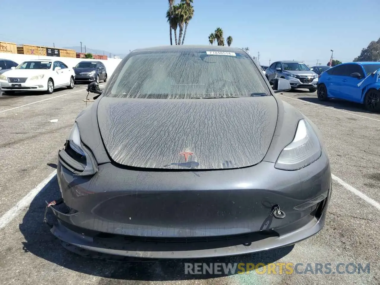 5 fotografías del automóvil dañado 5YJ3E1EA5PF497371 TESLA MODEL 3 2023