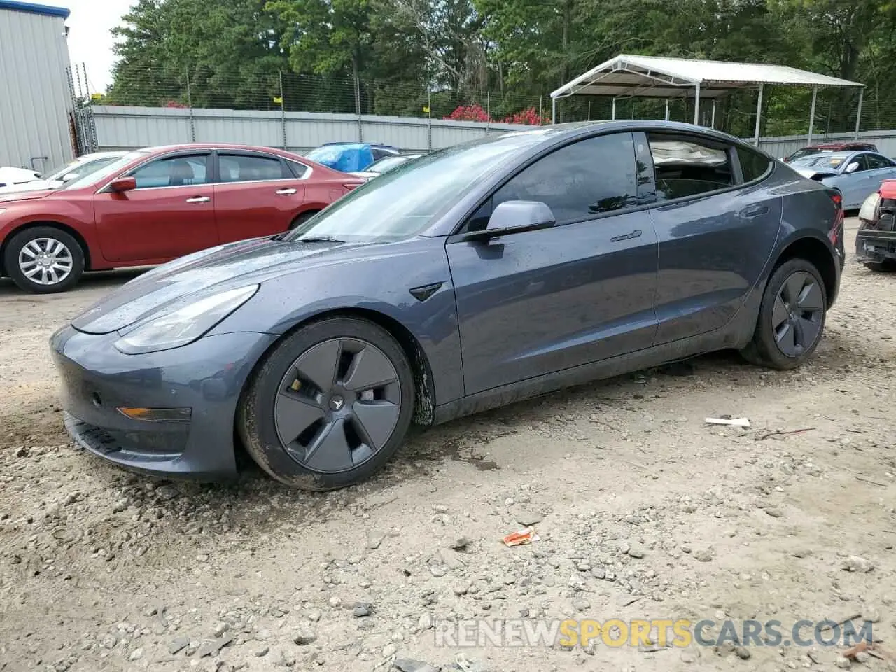 1 fotografías del automóvil dañado 5YJ3E1EA5PF500432 TESLA MODEL 3 2023