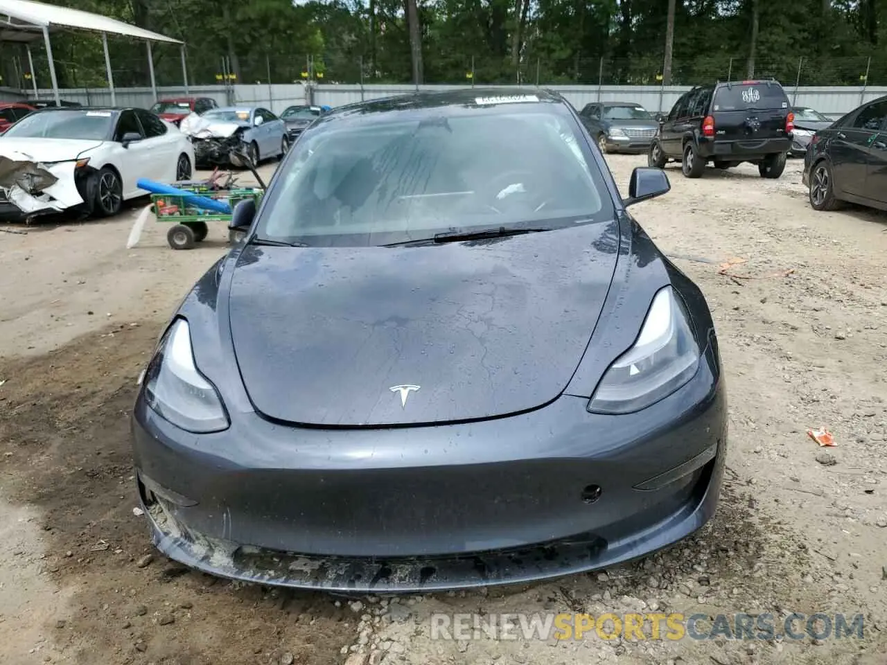 5 fotografías del automóvil dañado 5YJ3E1EA5PF500432 TESLA MODEL 3 2023
