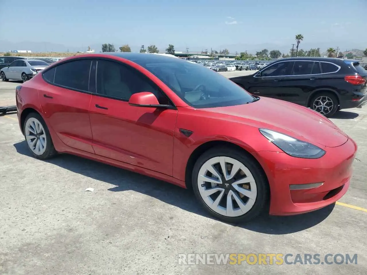 4 fotografías del automóvil dañado 5YJ3E1EA5PF514198 TESLA MODEL 3 2023