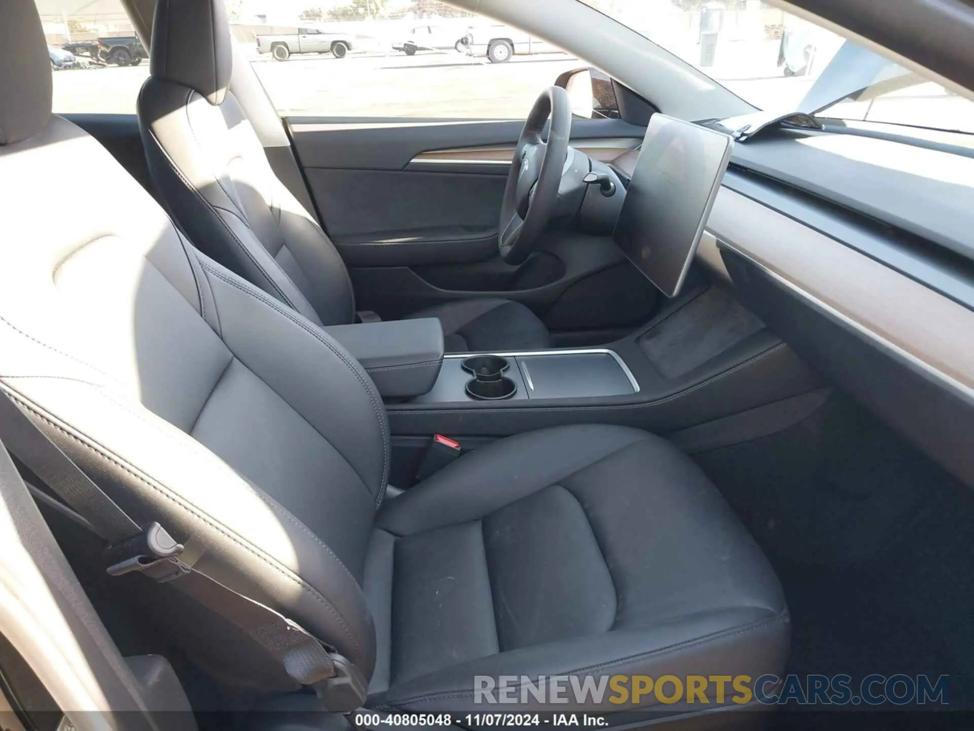 5 fotografías del automóvil dañado 5YJ3E1EA5PF546035 TESLA MODEL 3 2023