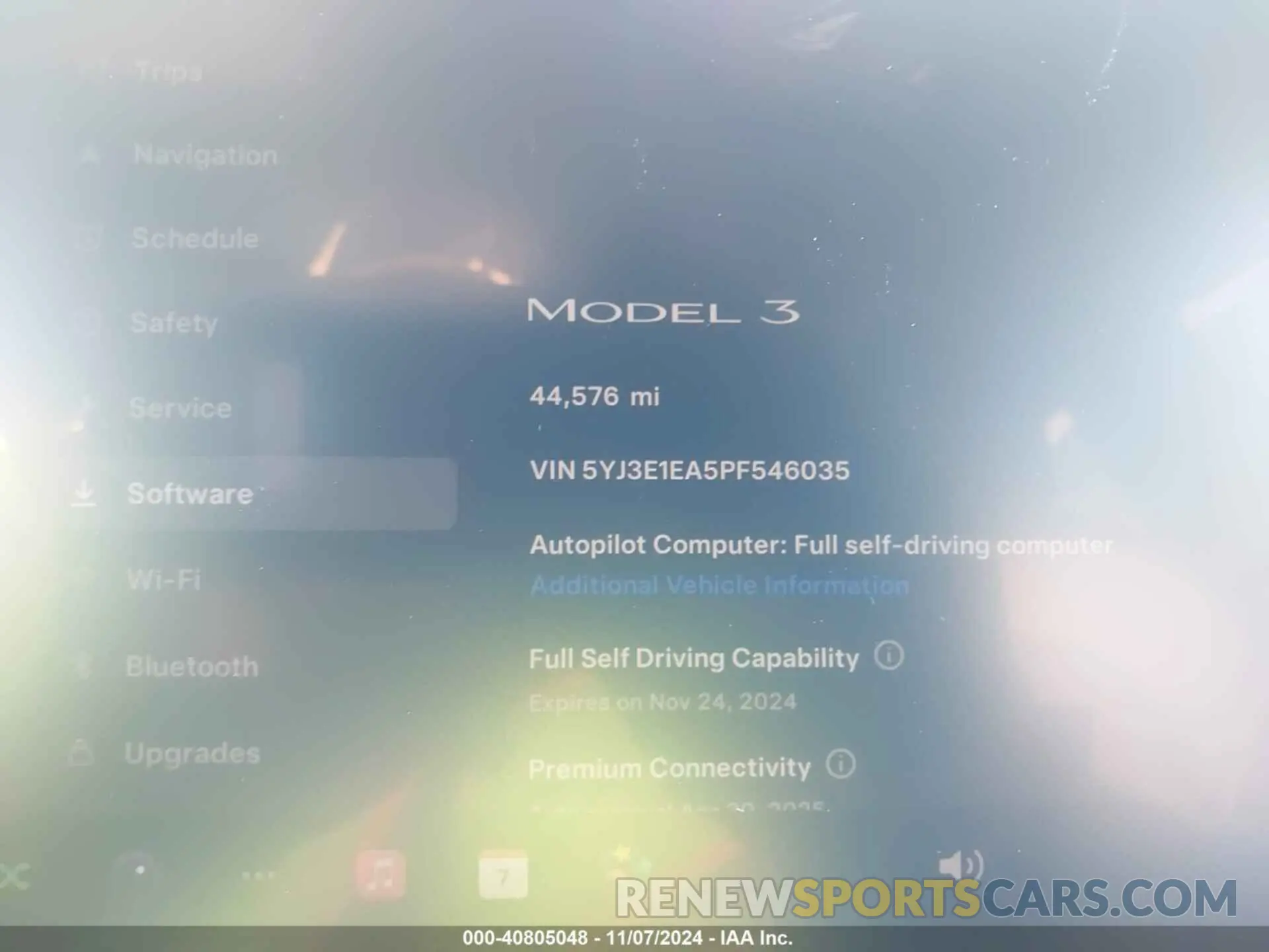 7 fotografías del automóvil dañado 5YJ3E1EA5PF546035 TESLA MODEL 3 2023