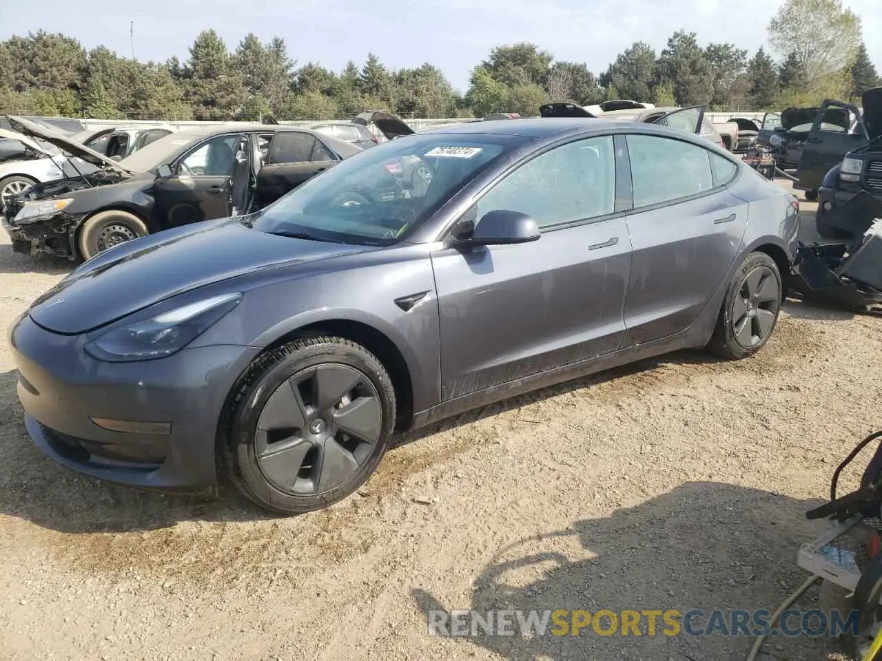 1 fotografías del automóvil dañado 5YJ3E1EA5PF547380 TESLA MODEL 3 2023