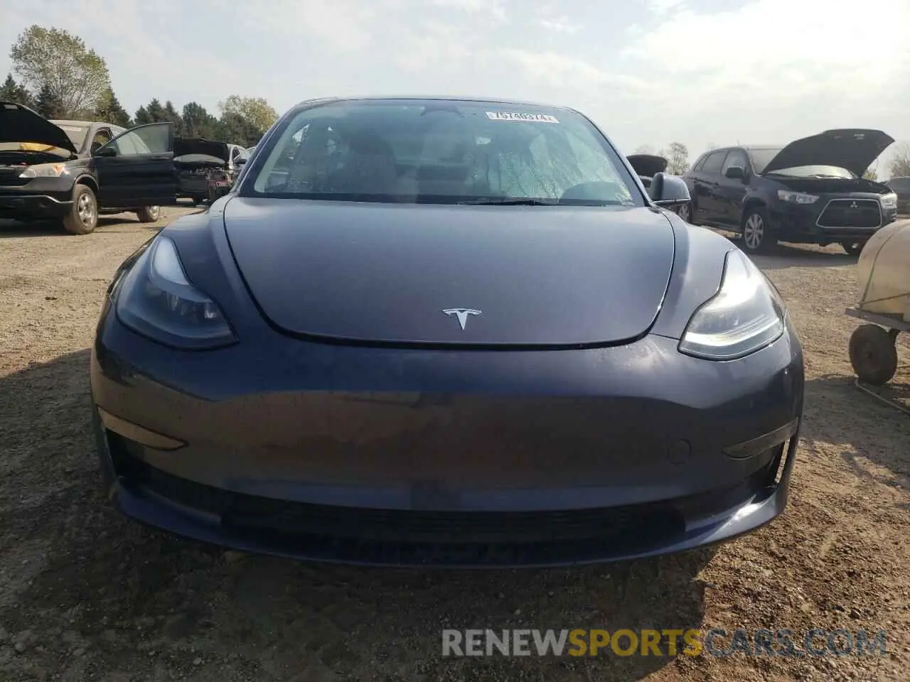 5 fotografías del automóvil dañado 5YJ3E1EA5PF547380 TESLA MODEL 3 2023