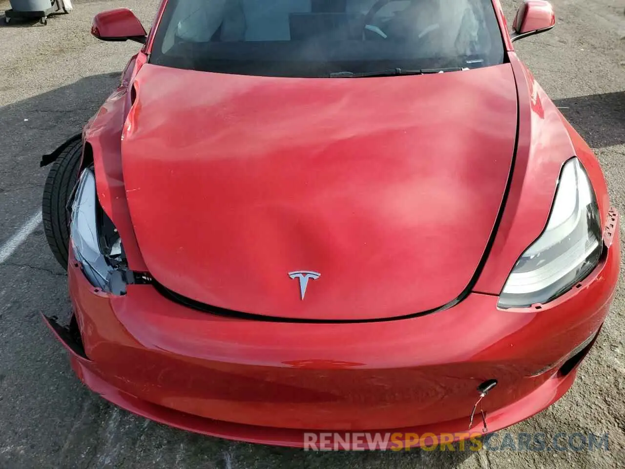 11 fotografías del automóvil dañado 5YJ3E1EA5PF548786 TESLA MODEL 3 2023