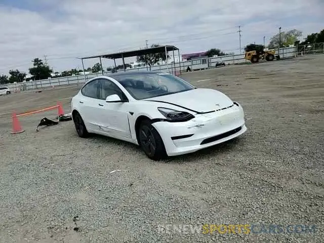 14 fotografías del automóvil dañado 5YJ3E1EA5PF552319 TESLA MODEL 3 2023